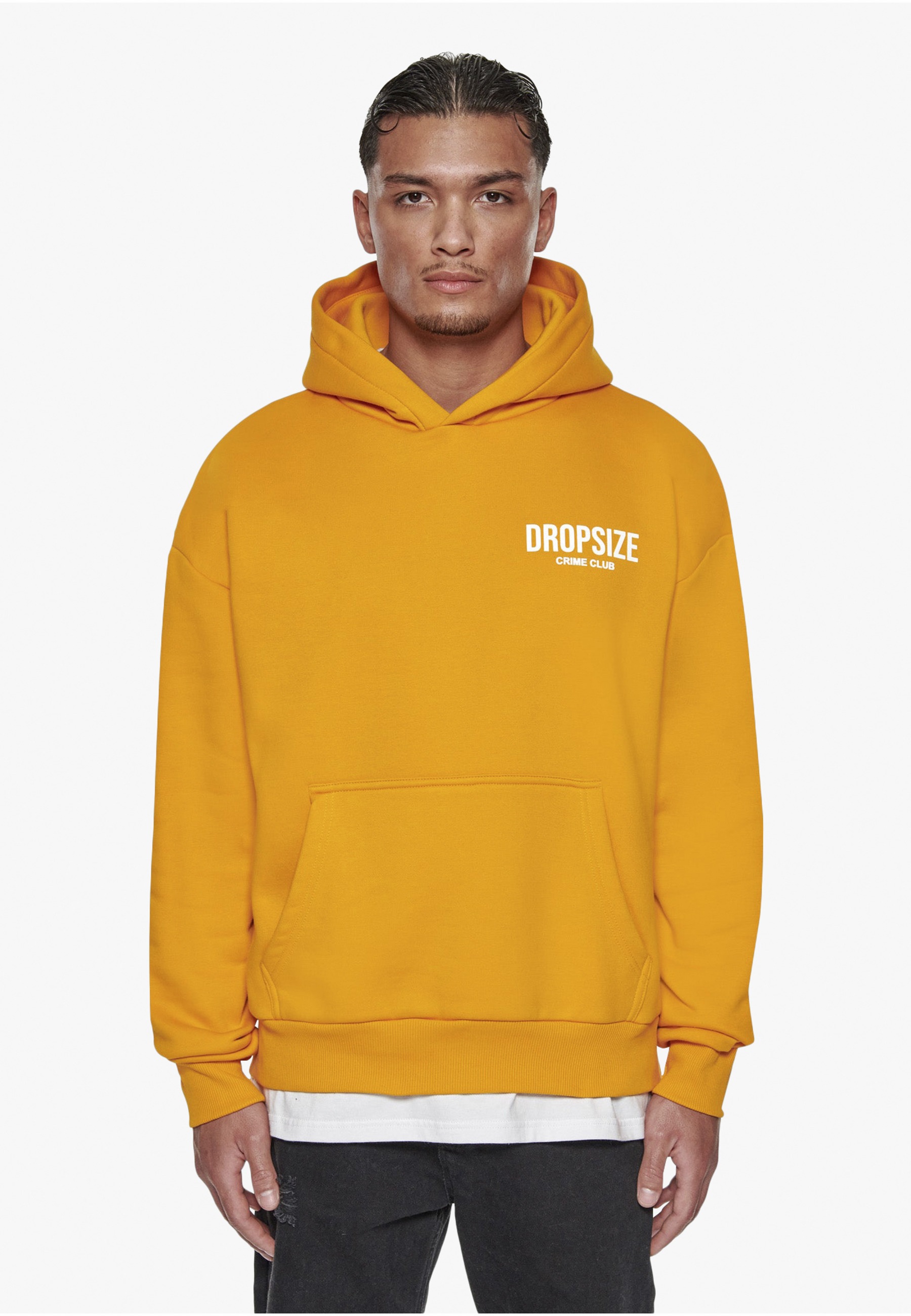 Dropsize Kapuzensweatshirt »Dropsize Herren Dropsize Heavy Oversize Crime Club Hoodie«, 1 Stk.
