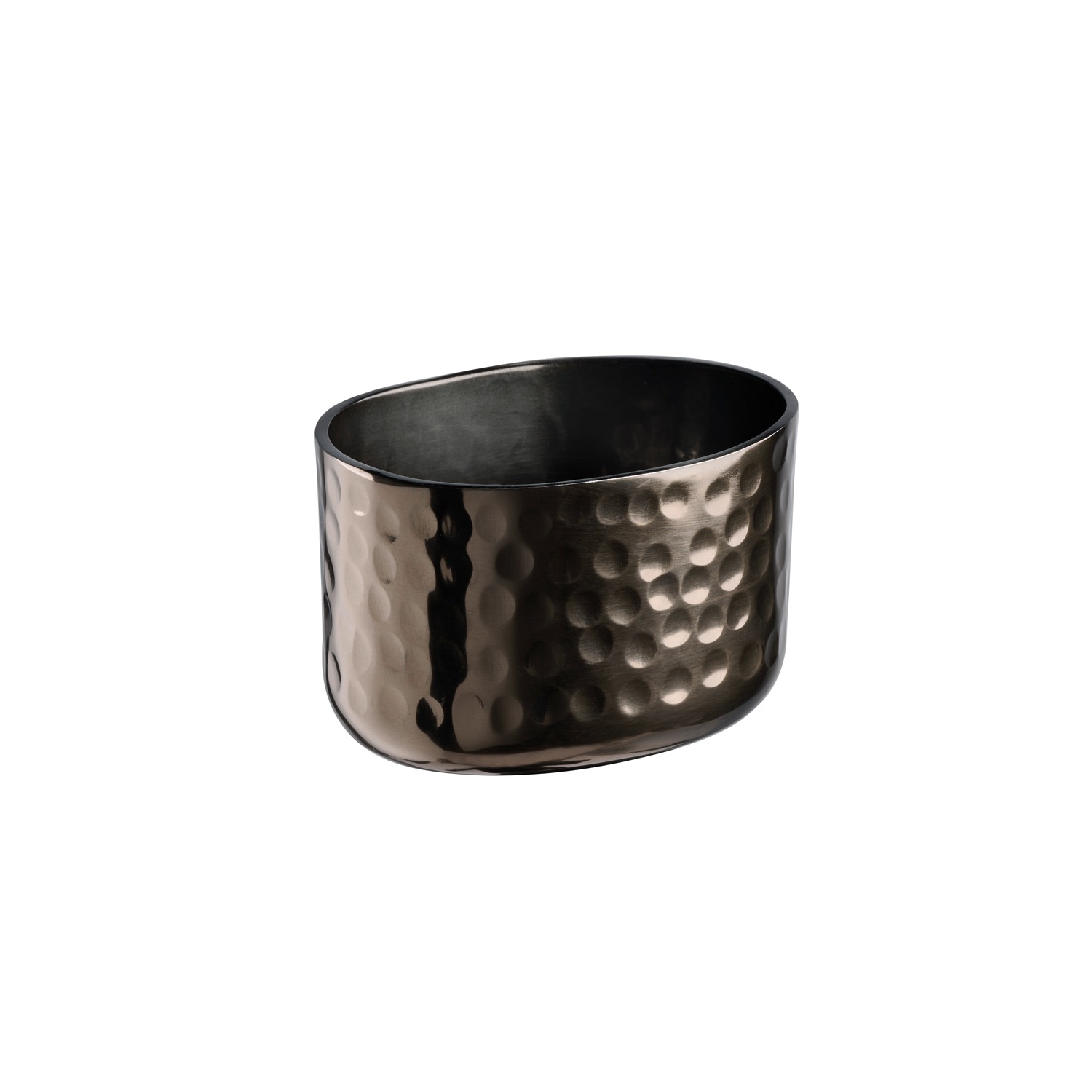 APS Dipschale »CRAFT, Aluminium, 8,5 x 6,5 cm« 1 tlg. aus Melamin Aluminium Dipschale gehämmert, robust, leicht und kompakt