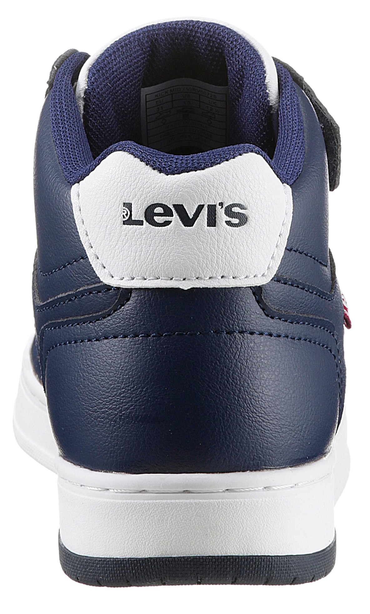 Levi's® Kids Sneaker, mit gepolstertem Schaftrand, Freizeitschuh, Halbschuh, Schnürschuh