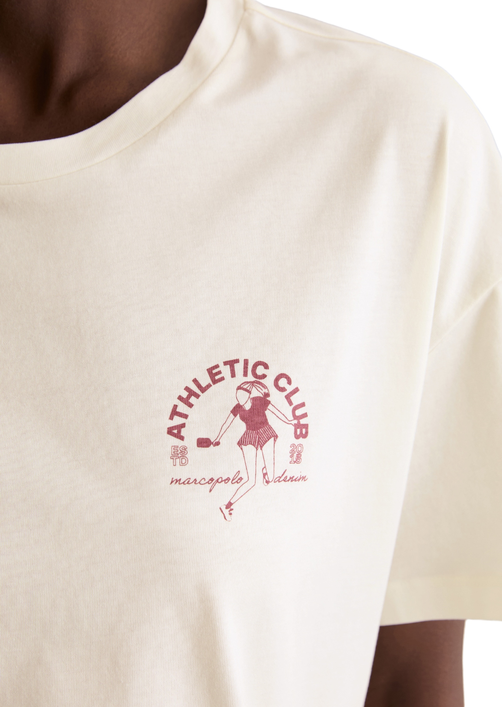 Marc O'Polo DENIM T-Shirt »aus Basic Single Jersey«