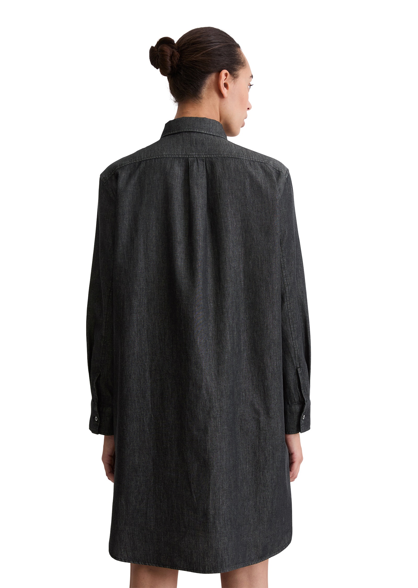 Thumbnail - Marc OPolo Hemdblusenkleid "aus Baumwoll-Chambray"