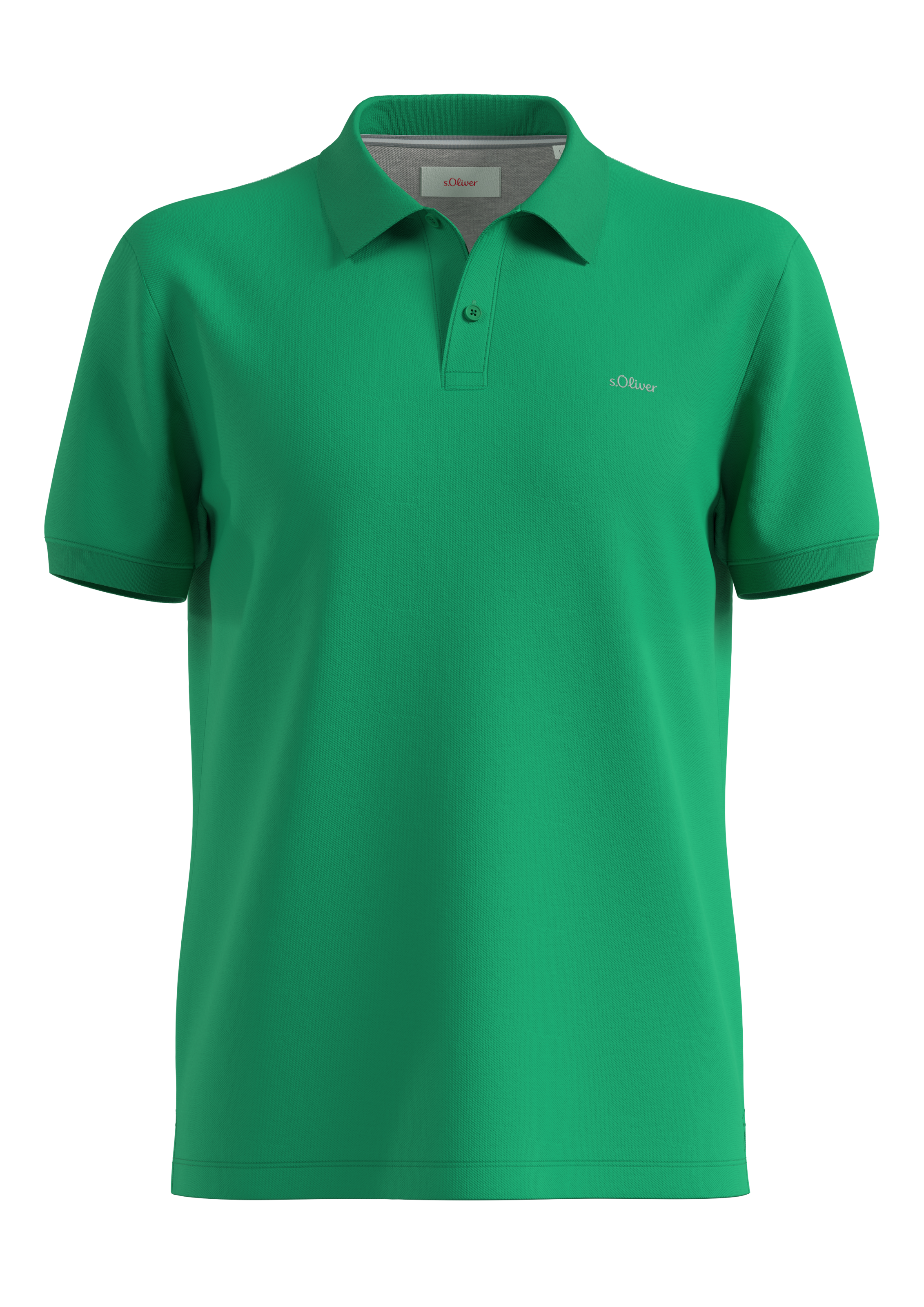 s.Oliver Poloshirt, mit Logostickerei