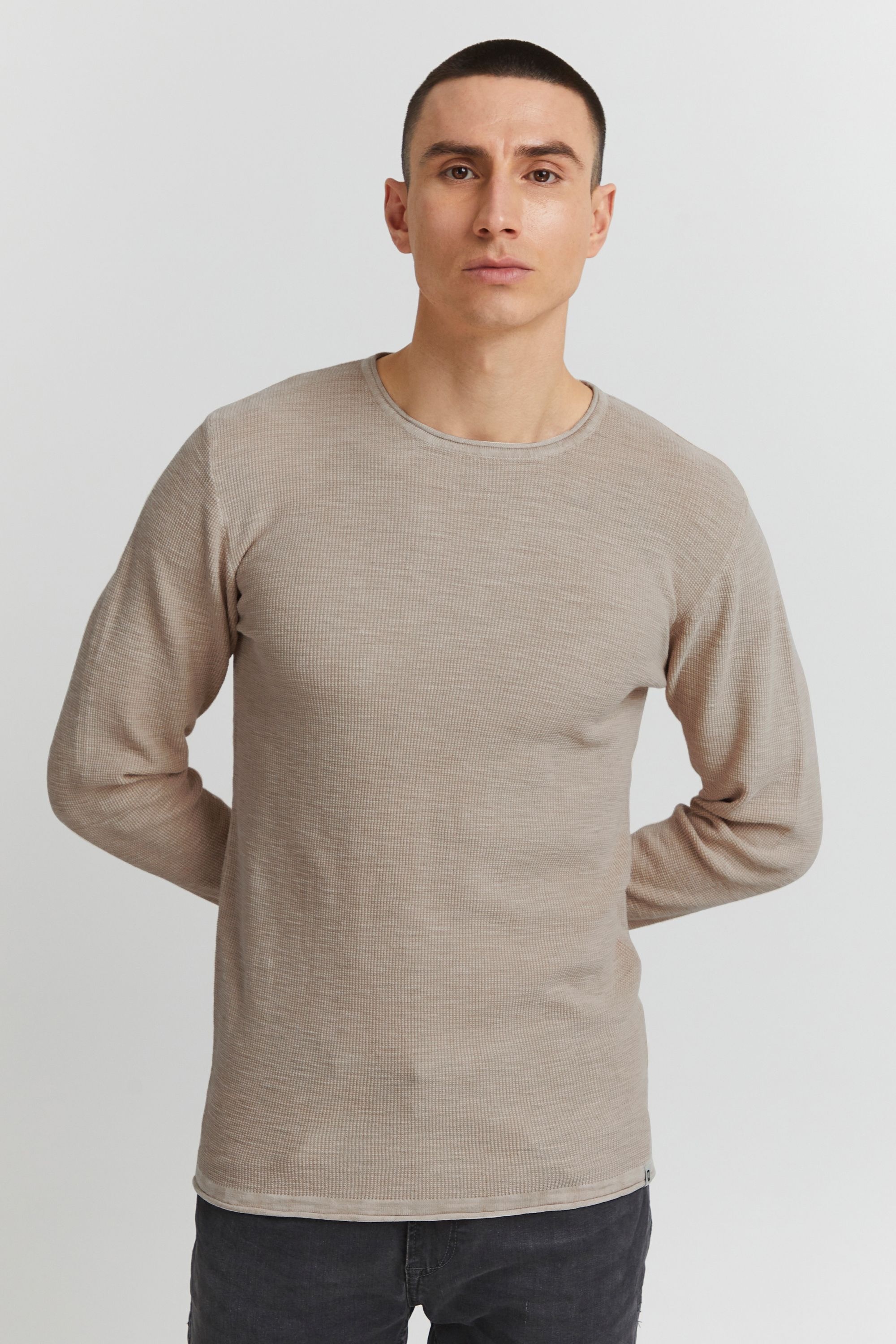 Indicode Strickfleece-Pullover »Strickpullover IDKarpo«