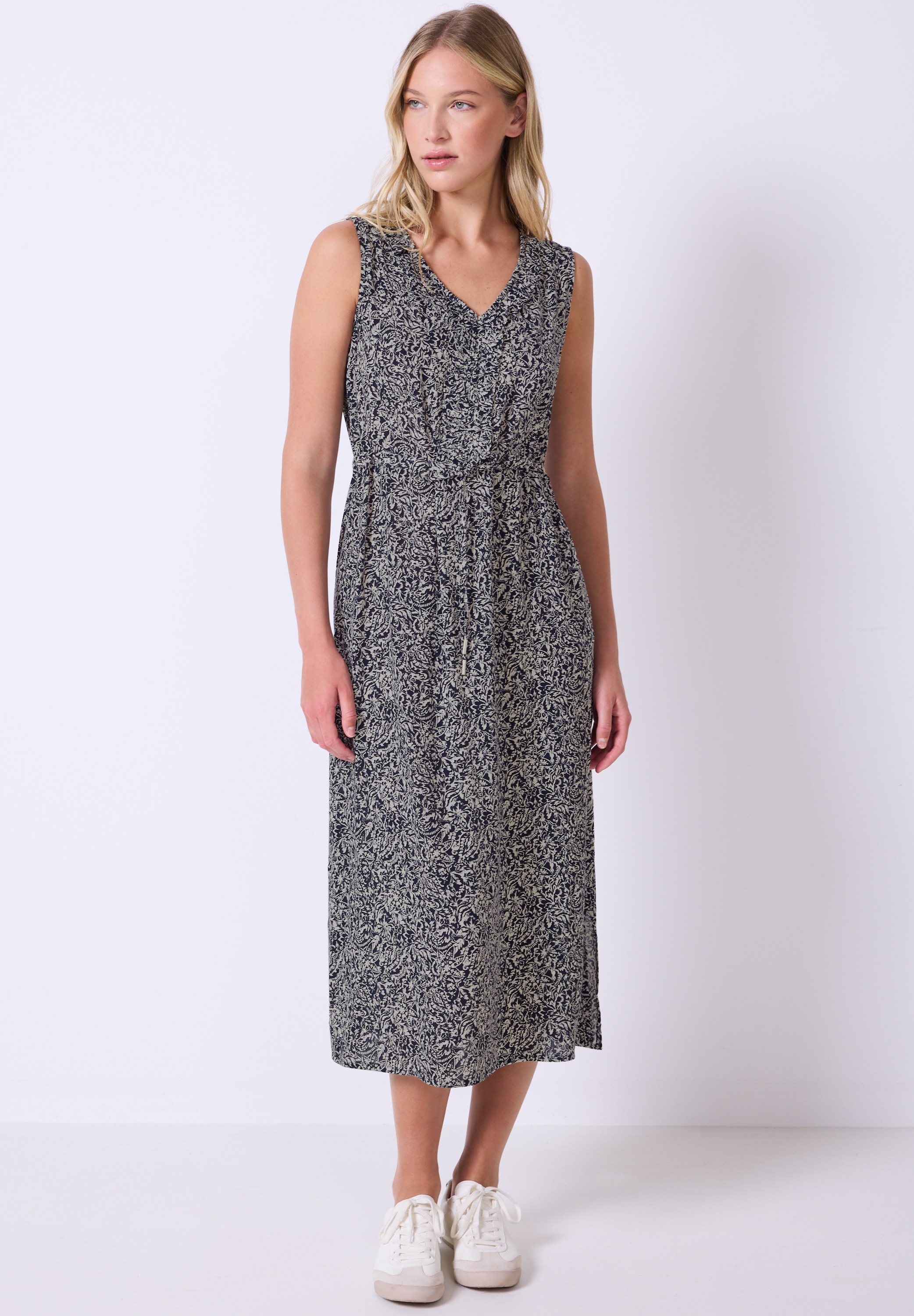 STREET ONE STUDIO Midikleid, aus Viskose günstig online kaufen