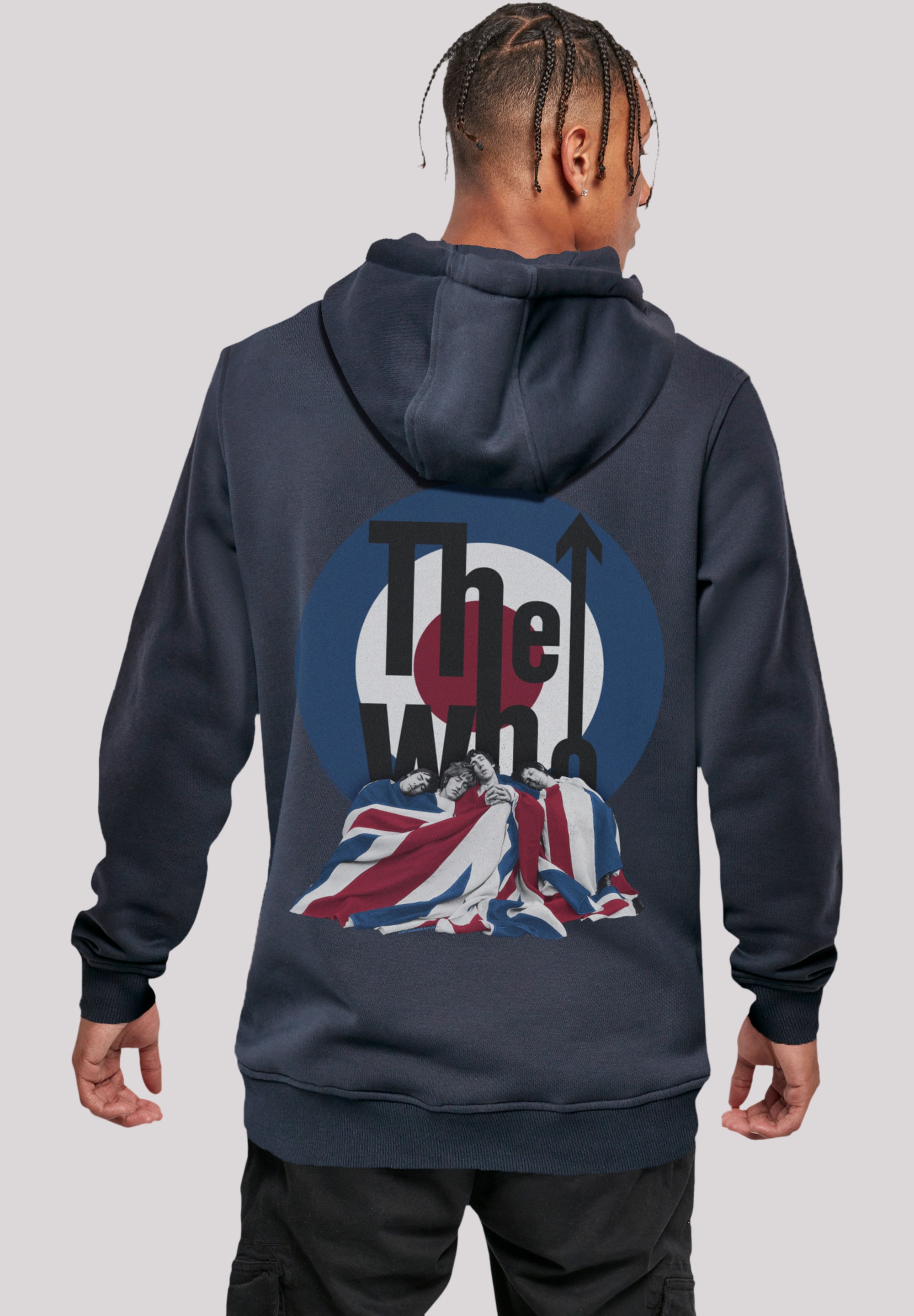 F4NT4STIC Kapuzenpullover "The Who Flag Blanket", Premium Qualität günstig online kaufen