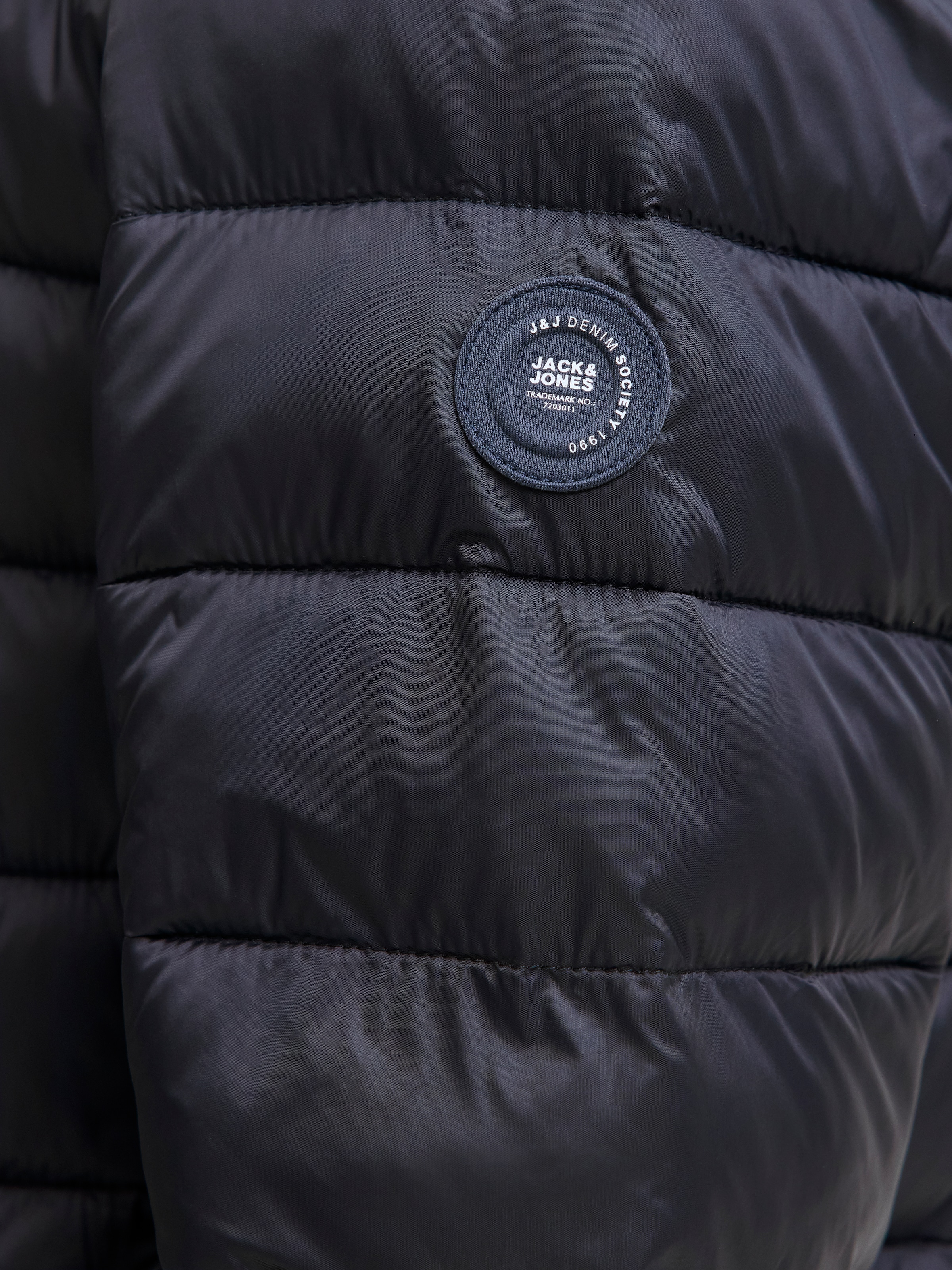 Jack & Jones Steppjacke »JJEBRADLEY LIGHT PUFFER COLLAR NOOS«, ohne Kapuze