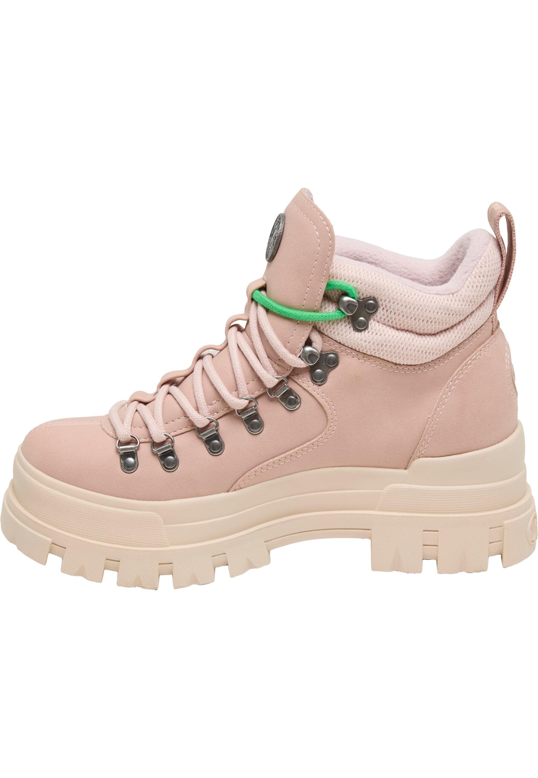 Buffalo Stiefel »Buffalo ASPHA LACE UP HIKE - VEGAN NUBUCK/MESH«