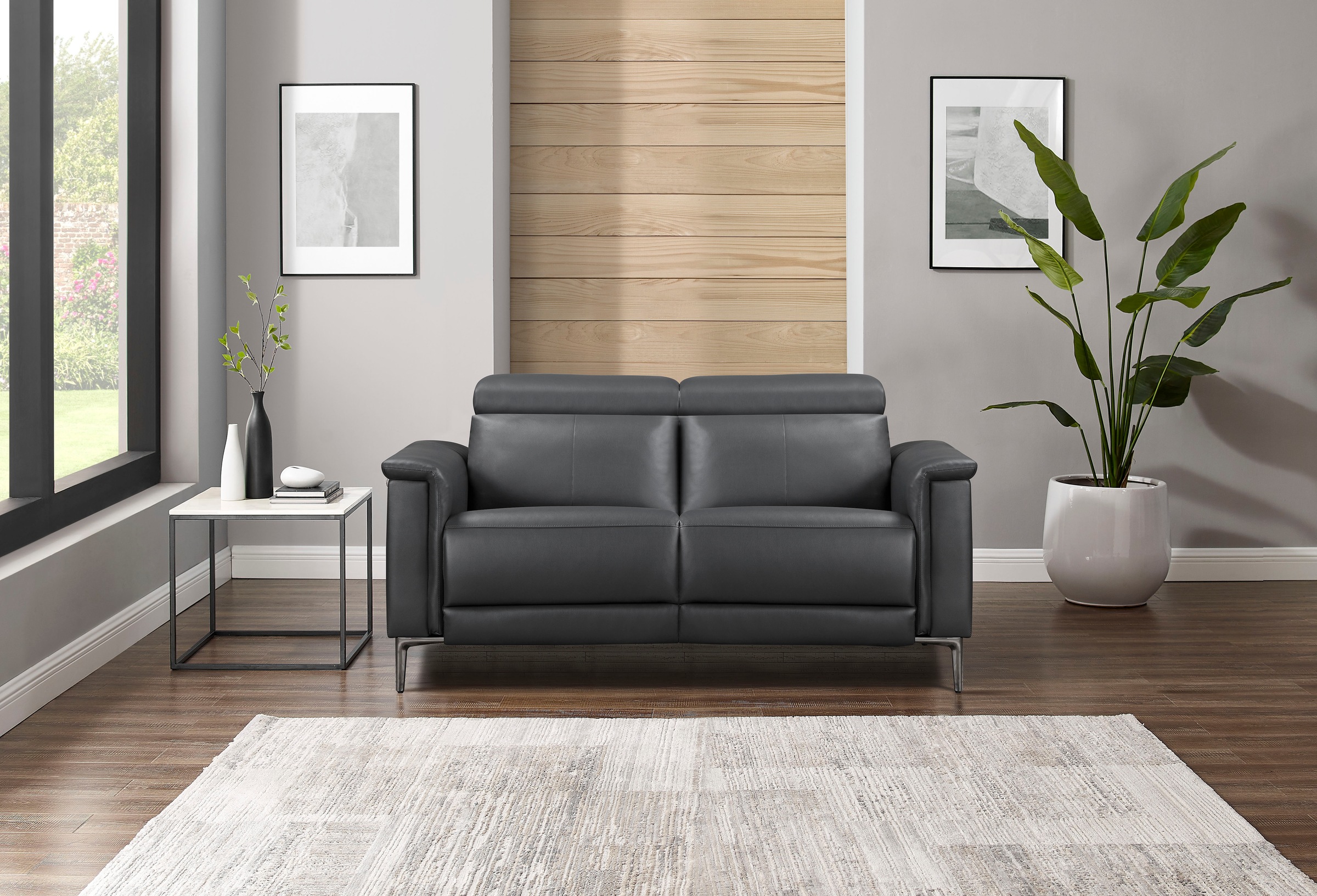 Home affaire 2-Sitzer »Lund«, manueller od. elektrischer Relaxfunktion und USB-A