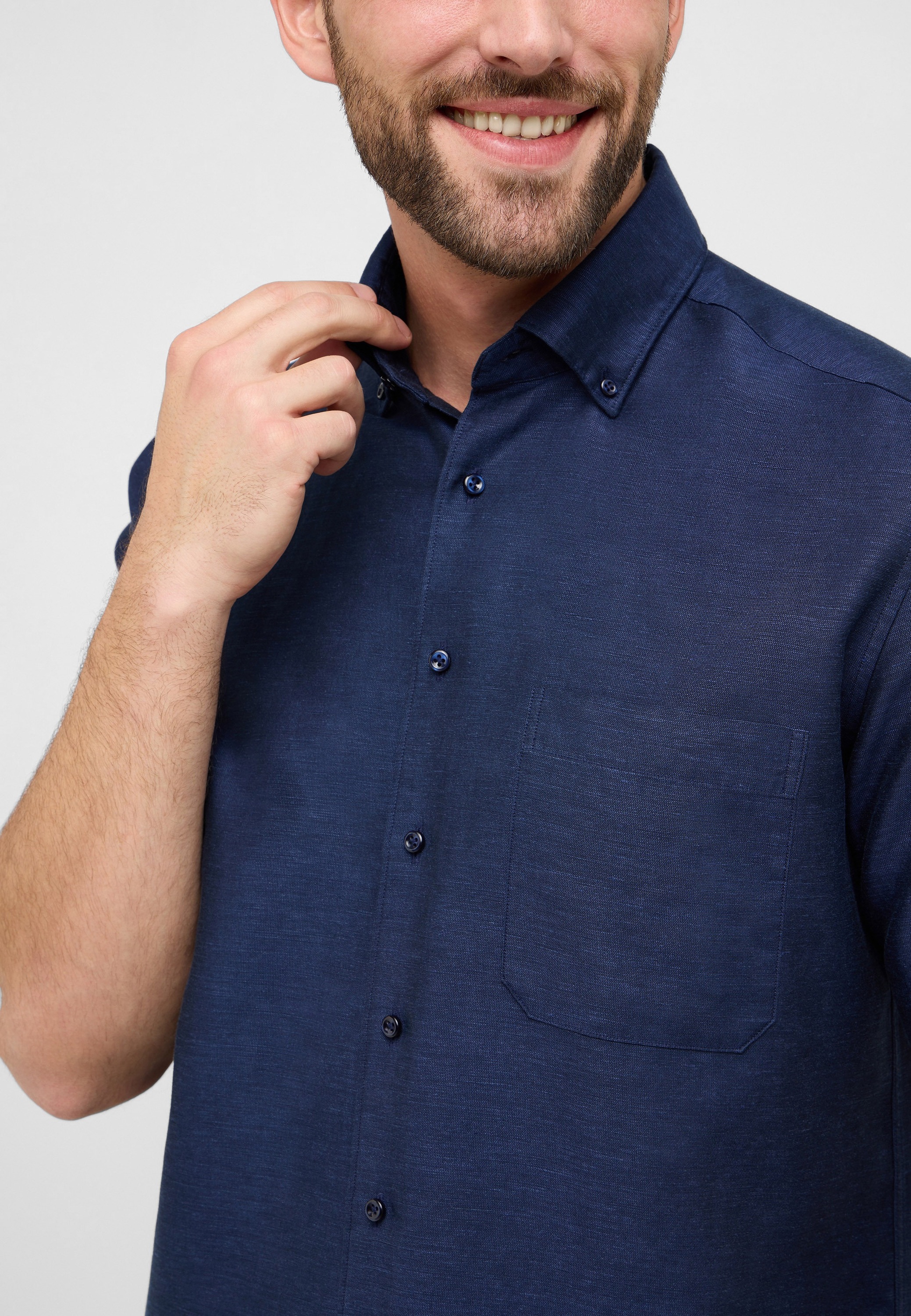 Thumbnail - Eterna Kurzarmhemd "COMFORT FIT" EASY IRON (bügelleicht)