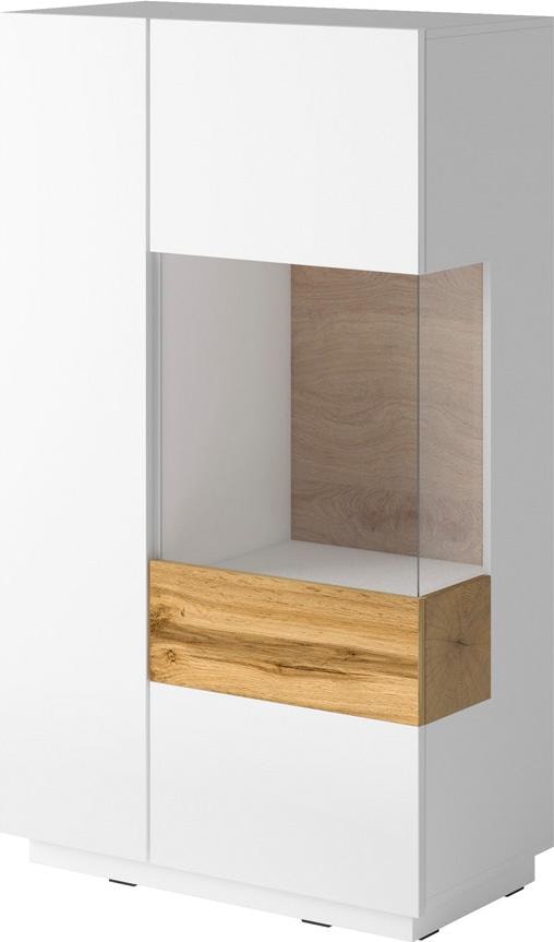 Vitrine »SILKE«, Höhe 138,5 cm | Open-Funktion BAUR Mit Push to