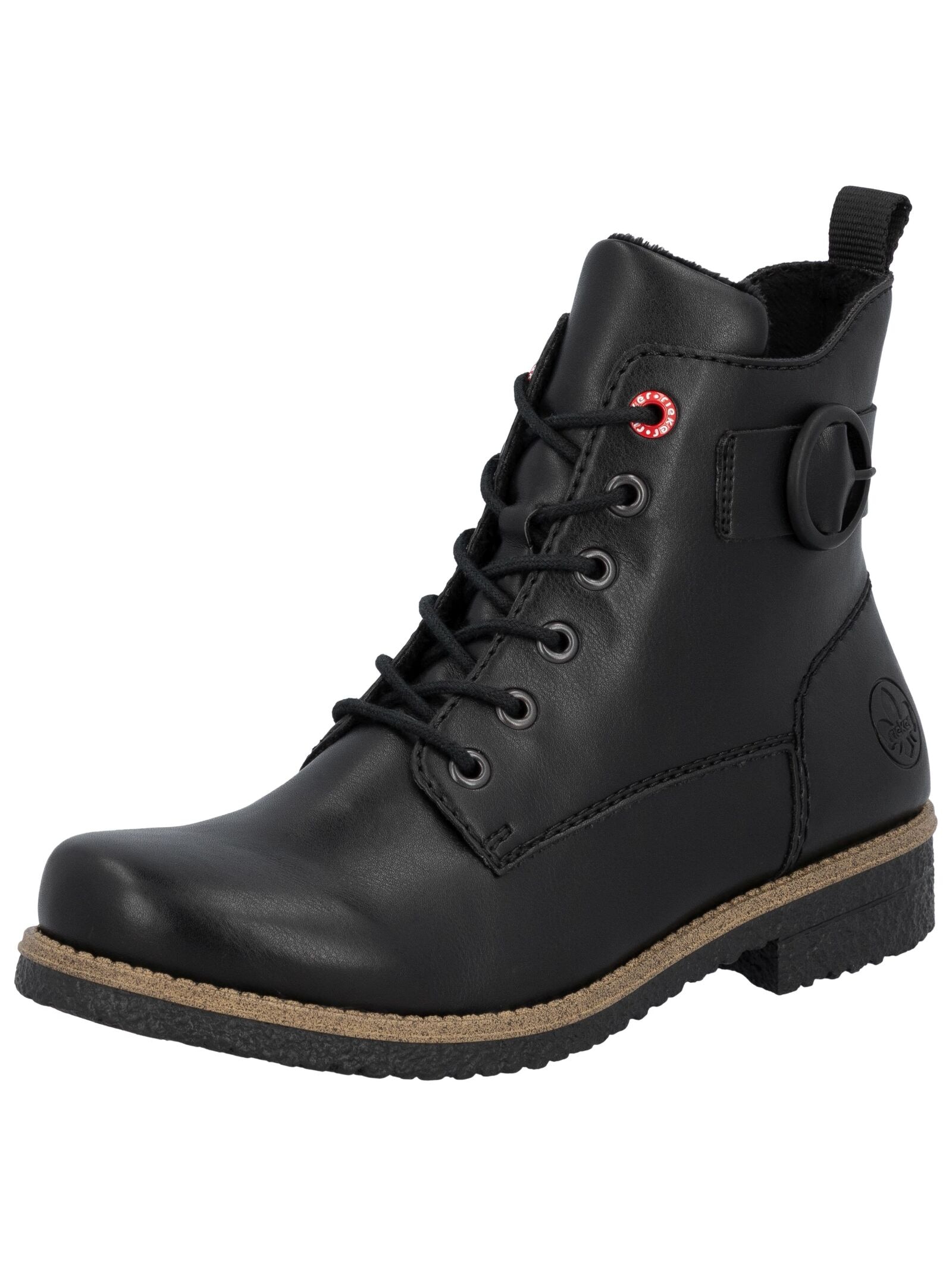 Rieker Schnürstiefelette "Rieker Stiefelette Lederimitat" günstig online kaufen