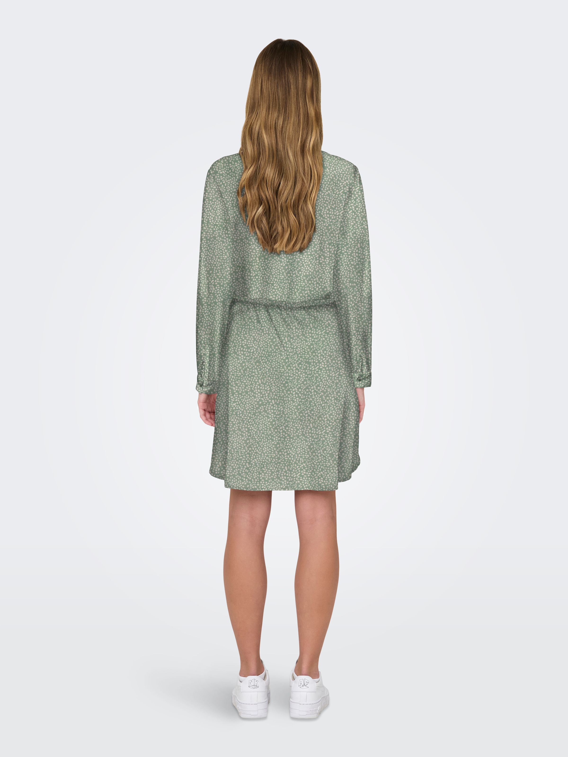 ONLY Druckkleid »ONLCORY L/S V-NECK TUNIC«, Sommerkleid