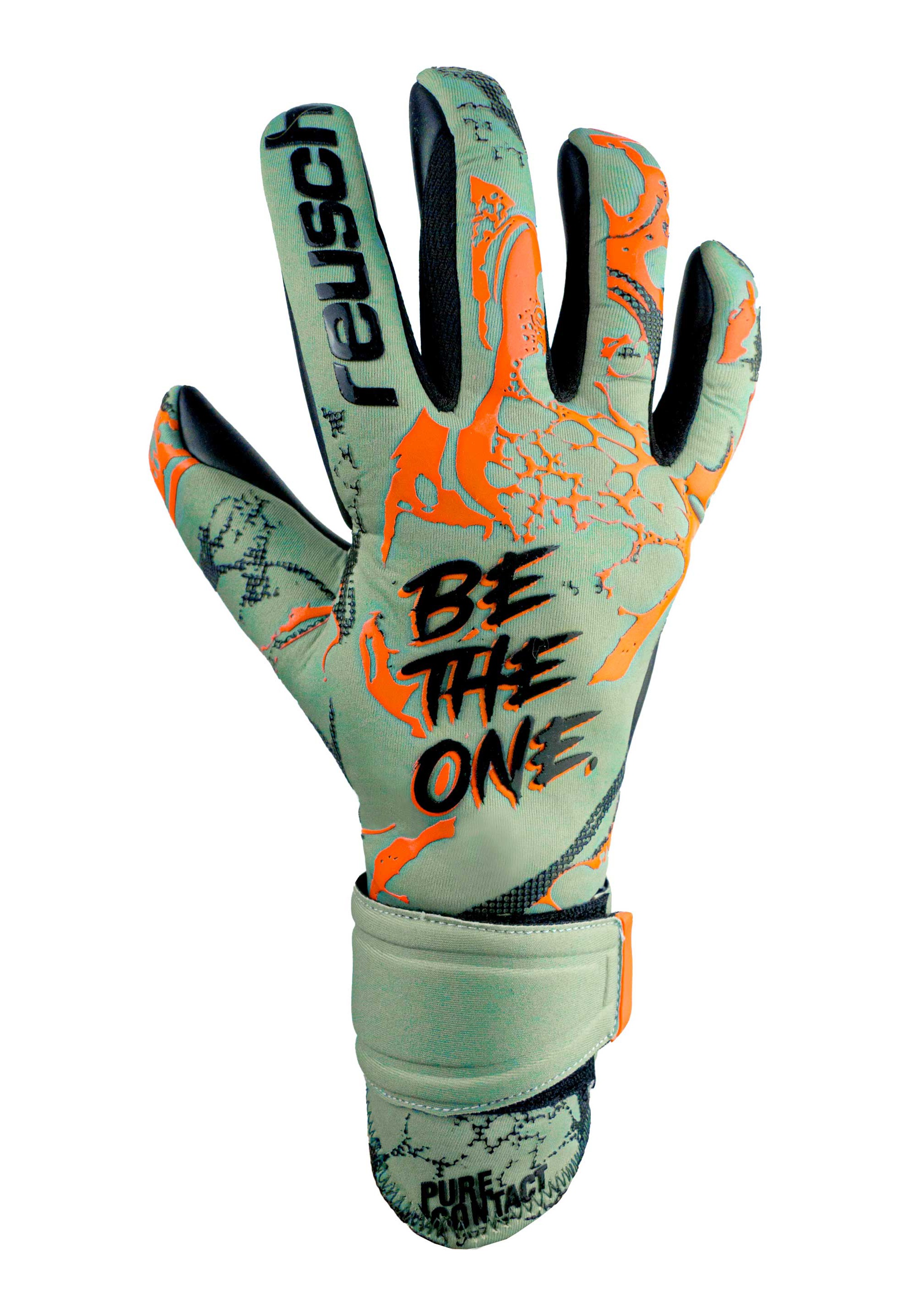 Reusch Torwarthandschuhe »Pure Contact Gold«, mit hervorragendem Grip und Innennaht Schnitt