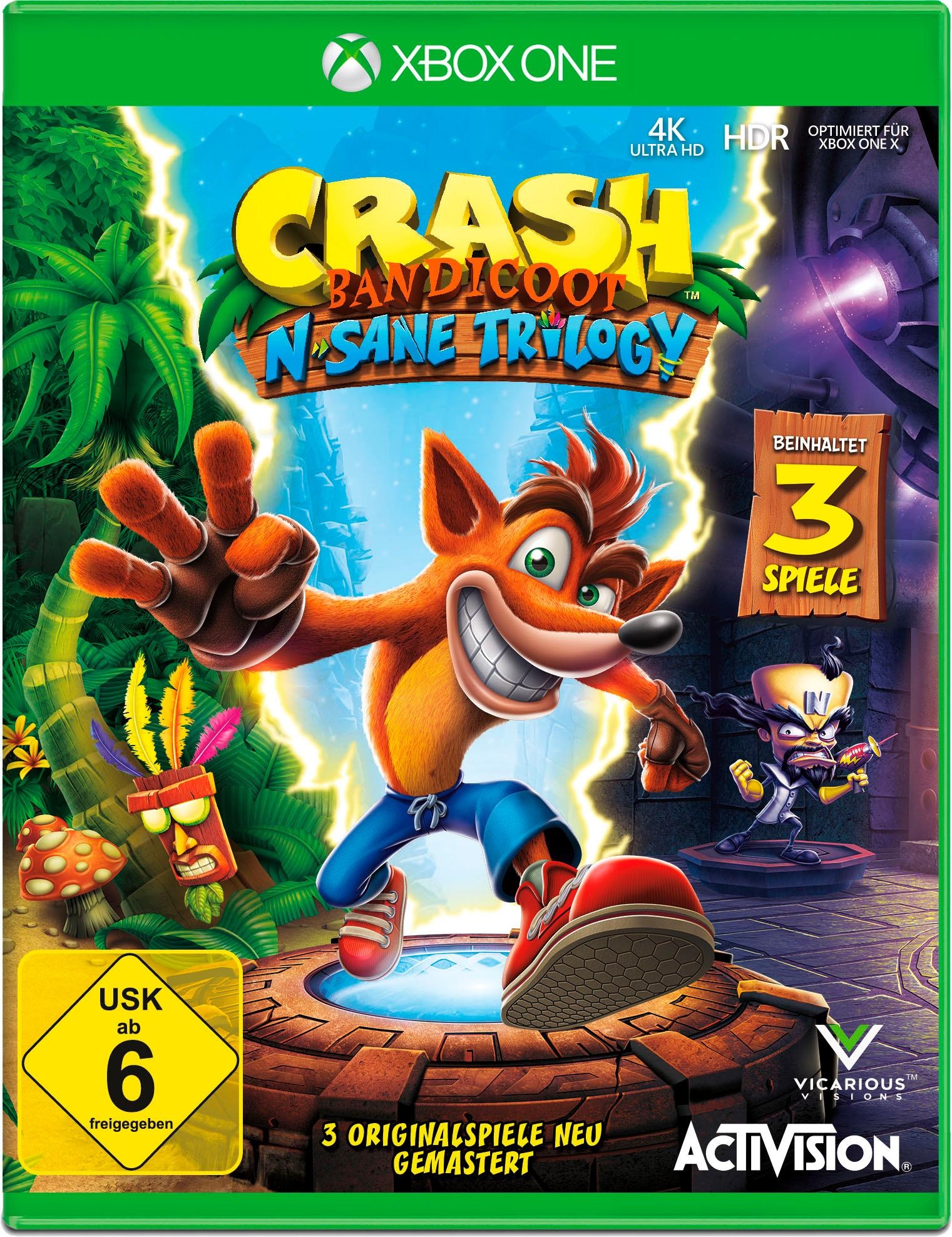 Activision Spielesoftware »Crash Bandicoot N. Sane Triology«, Xbox One