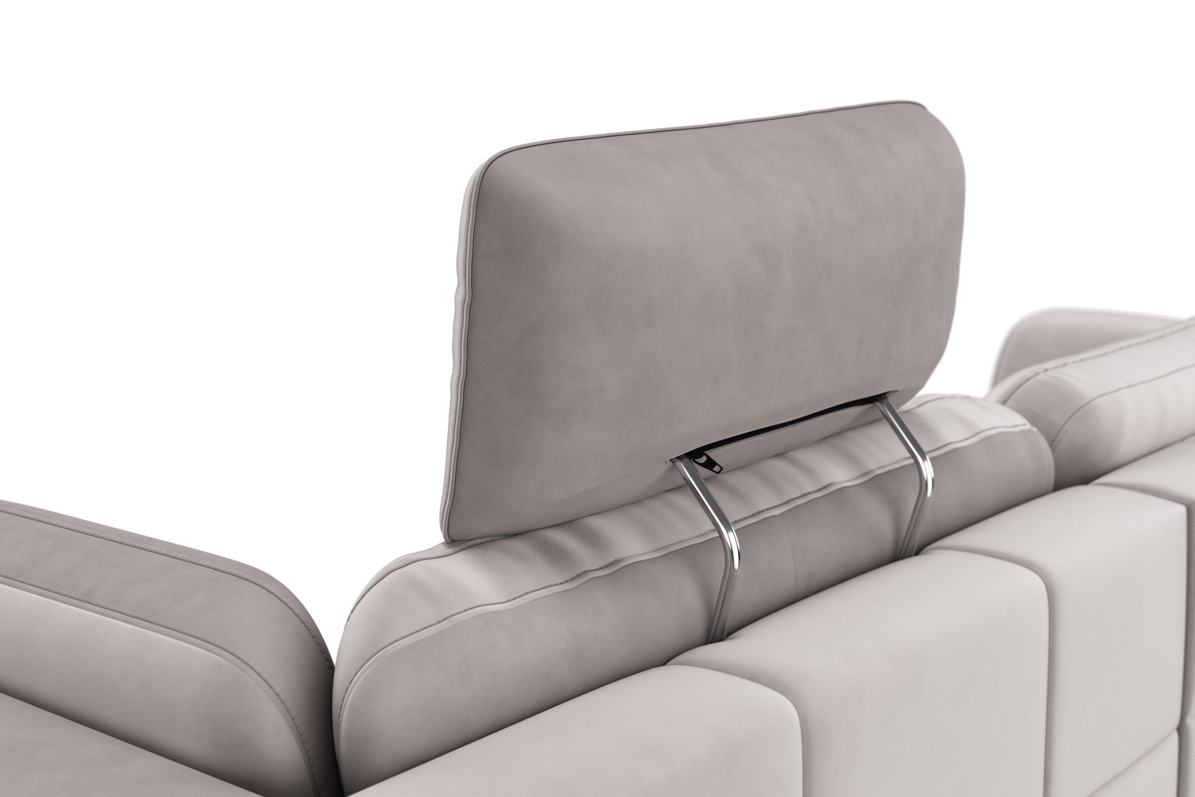 sit&more Ecksofa »Bendigo L-Form«, inklusive Sitztiefenverstellung, Bodenfreiheit 15 cm, in 2 Fußfarben