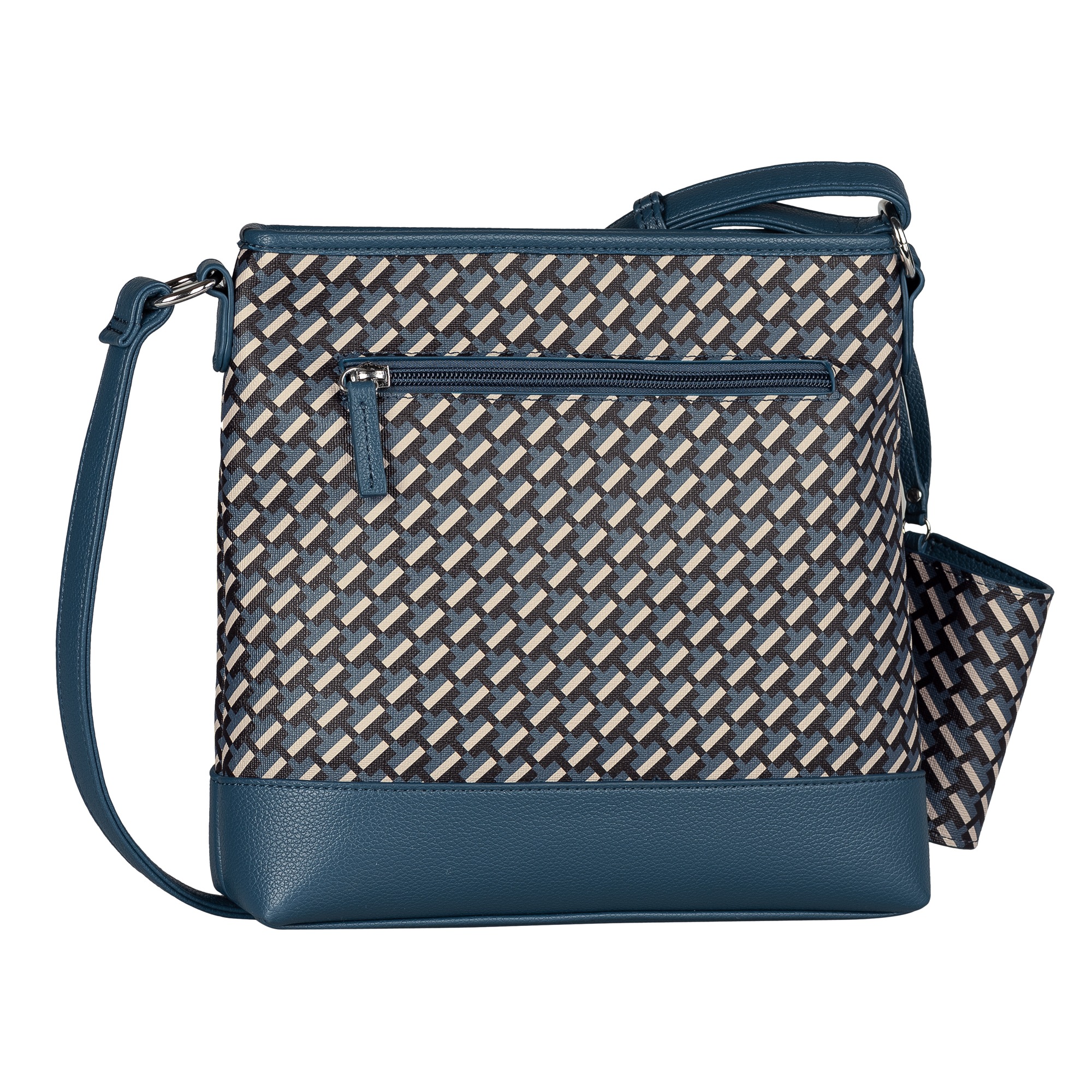 Thumbnail - TOM TAILOR Umhängetasche "Xenia" mit raffiniert geometrischen "T" Print des Logos auf dem Taschenkörper