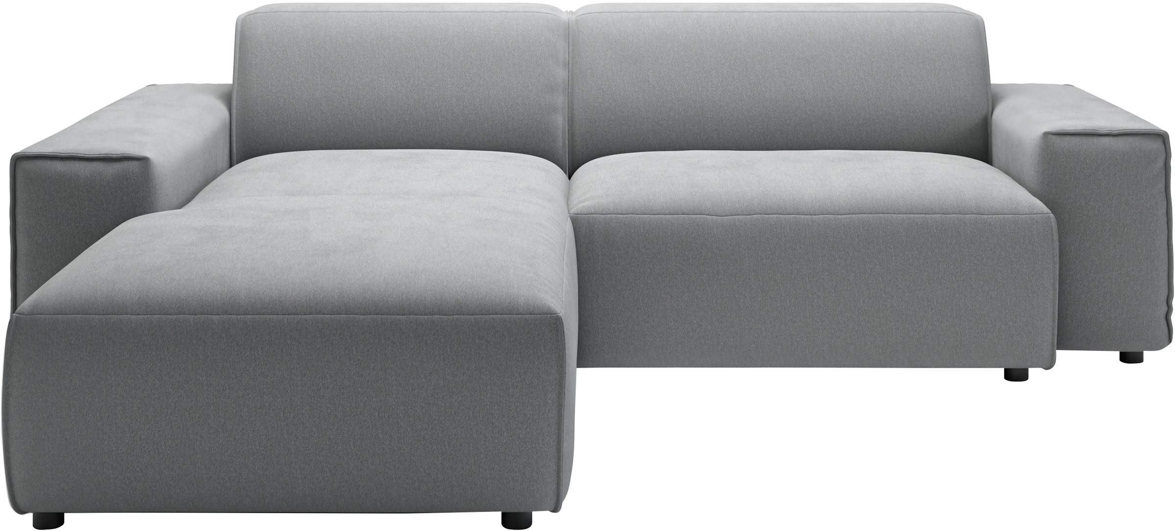 andas Ecksofa »Glimminge L-Form auch in Breitcord, Feincord + Easy care-Bezug,«, Breite 234, Zierkissen