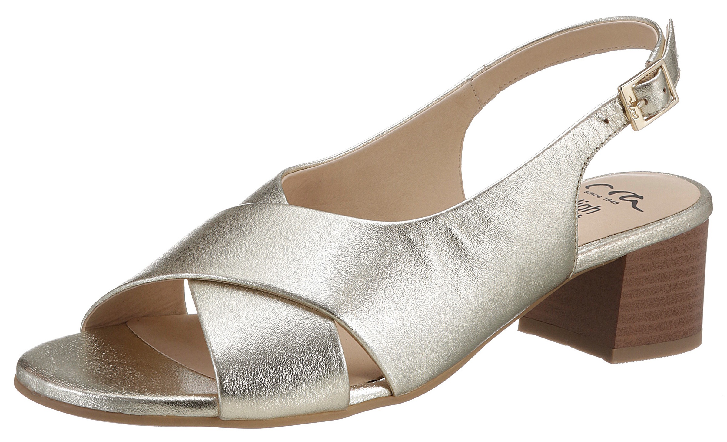 Ara Sandalette »PRATO« in aktueller Metallic-Optik G-Weite