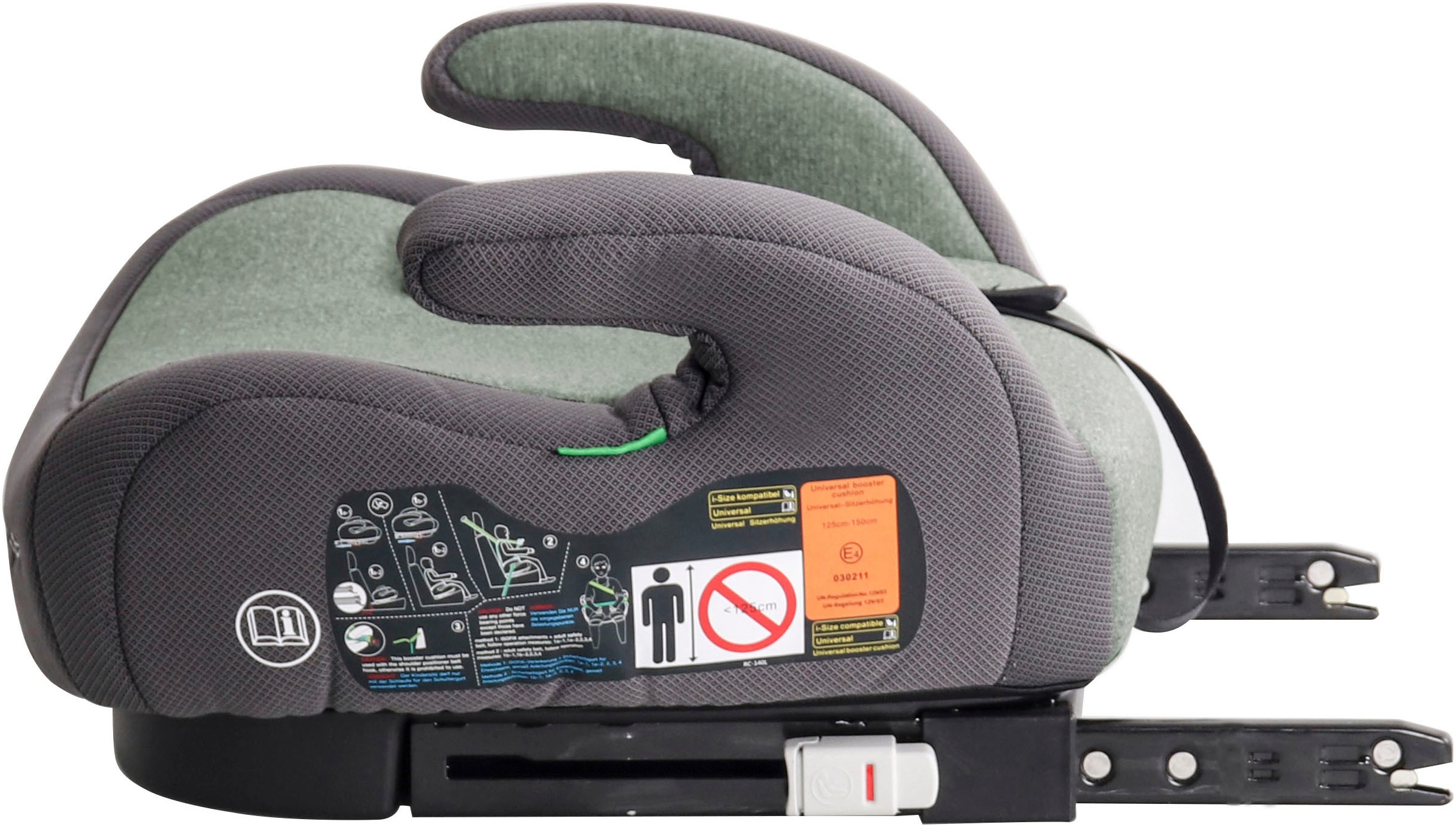 BabyGo Kindersitzerhöhung »Bursa IV Isofix 126-150 cm«, vorwärts gerichtet
