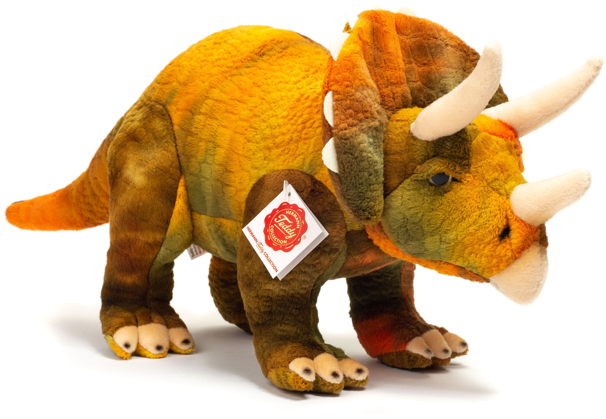 Stofftier Plüschtier Kuscheltier Puppe Punkt Dinosaurier Kinder Spielzeug NEU 
