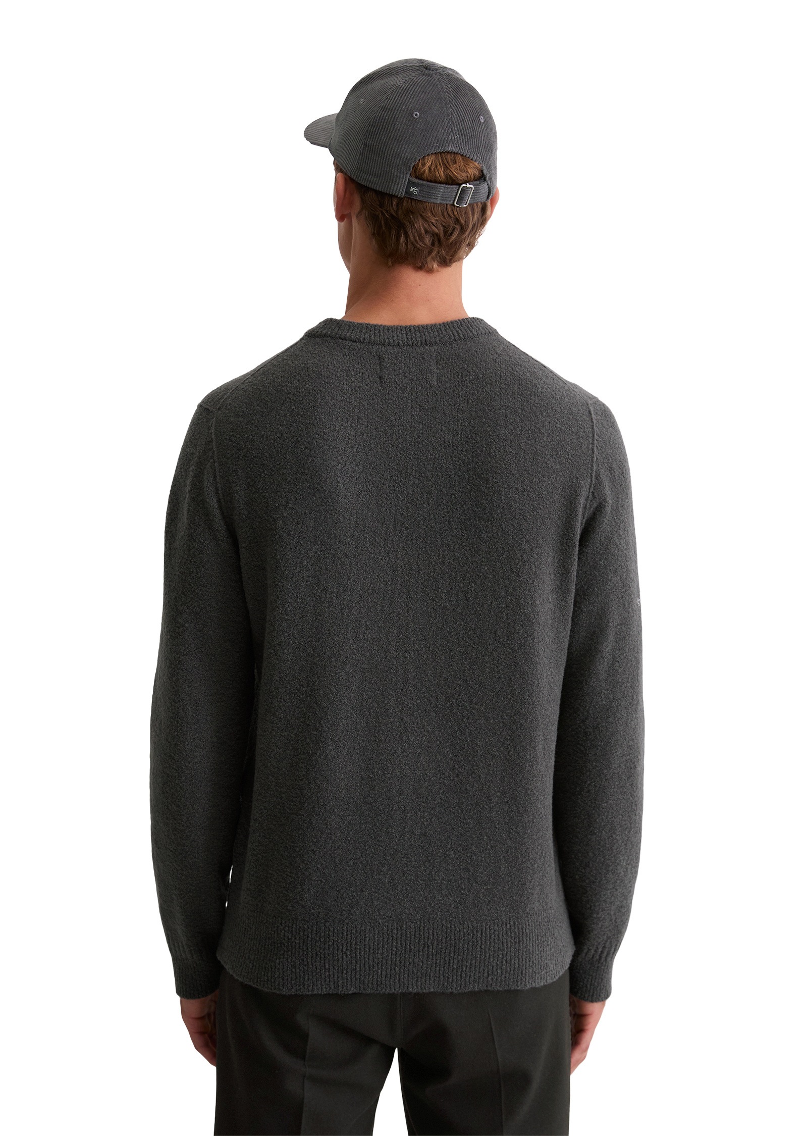 Thumbnail - Marc OPolo Rundhalspullover "aus strukturiertem Wolle-Mix"