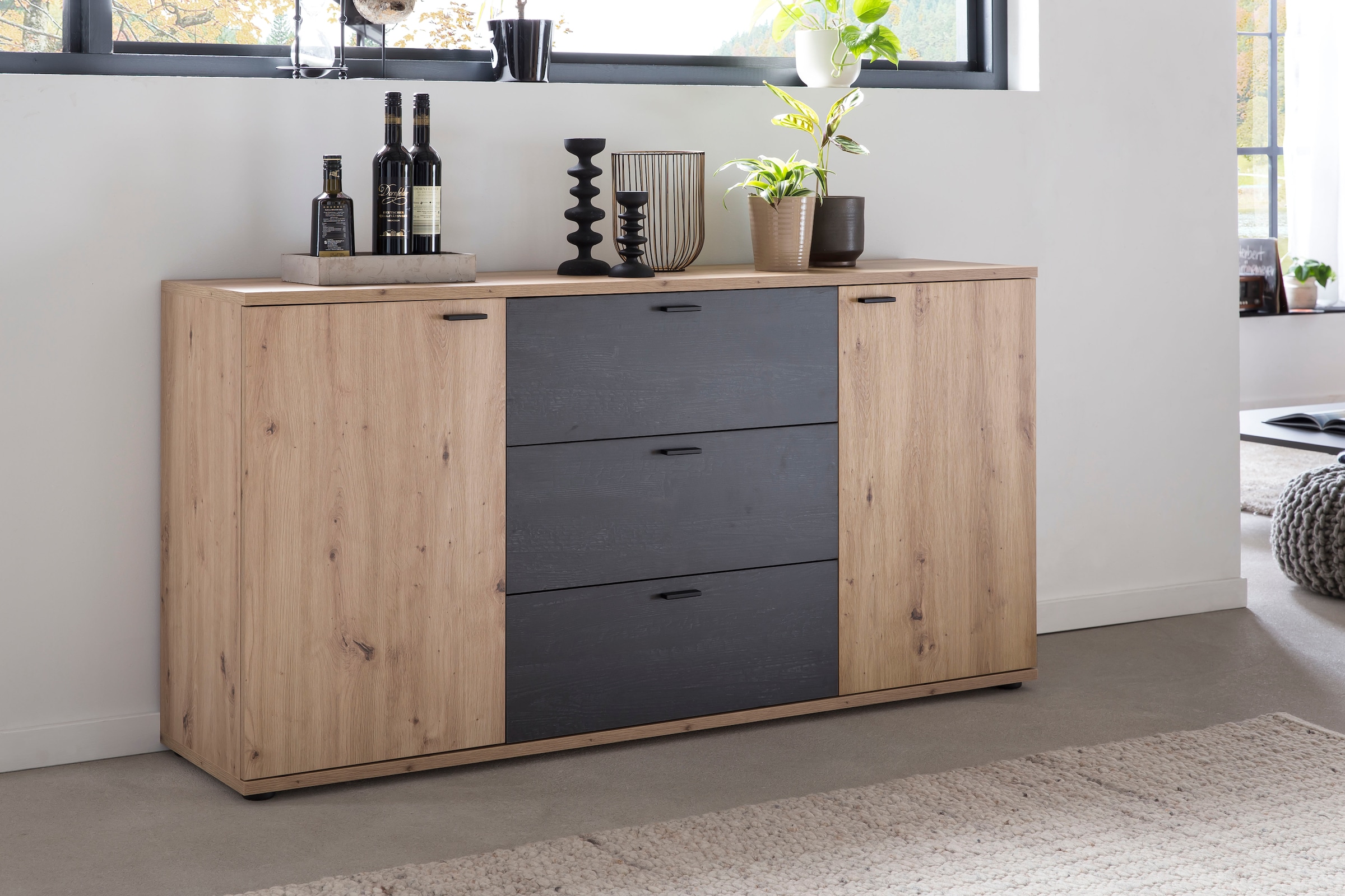 HELA Sideboard »Atlanta«, Breite 165 cm