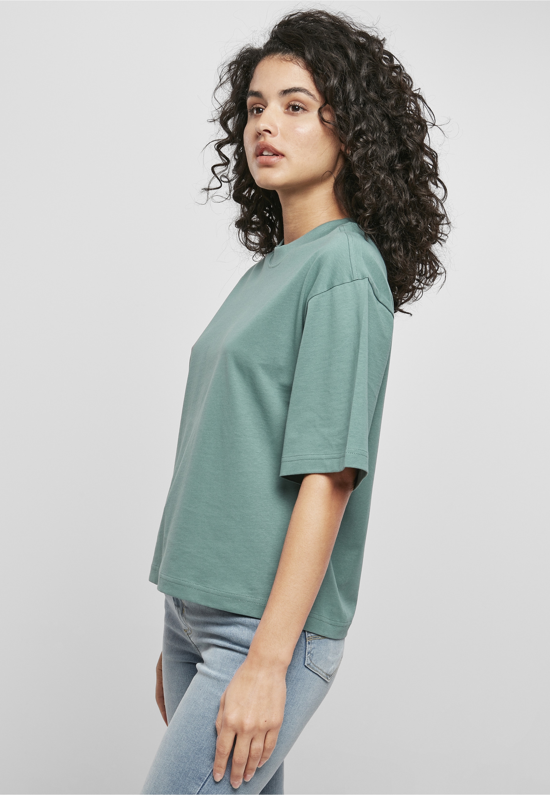 URBAN CLASSICS T-Shirt »Urban Classics Damen Ladies Organic Oversized Tee« 1