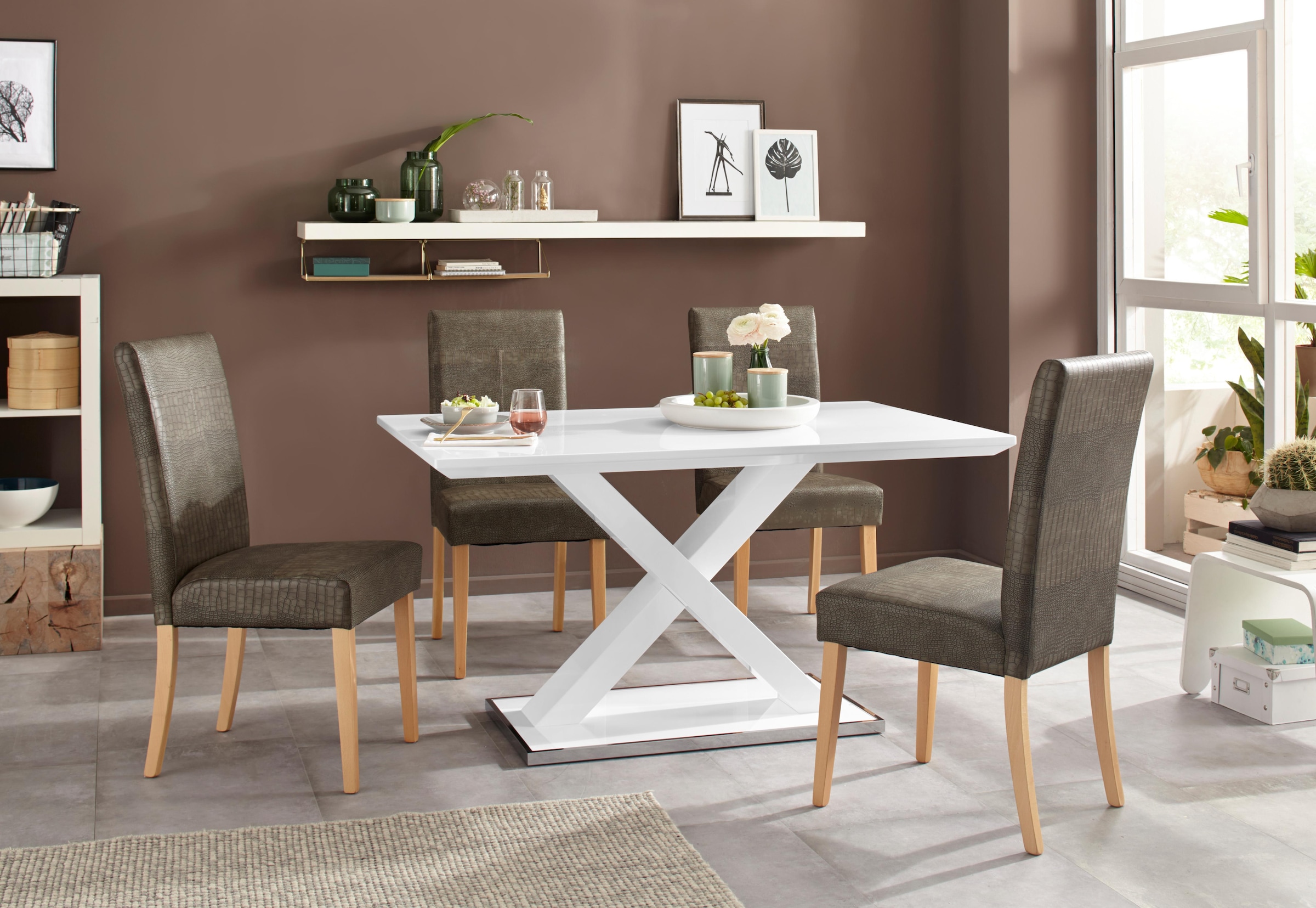 Homexperts Esstisch, Breite 120, 140 oder 160 cm