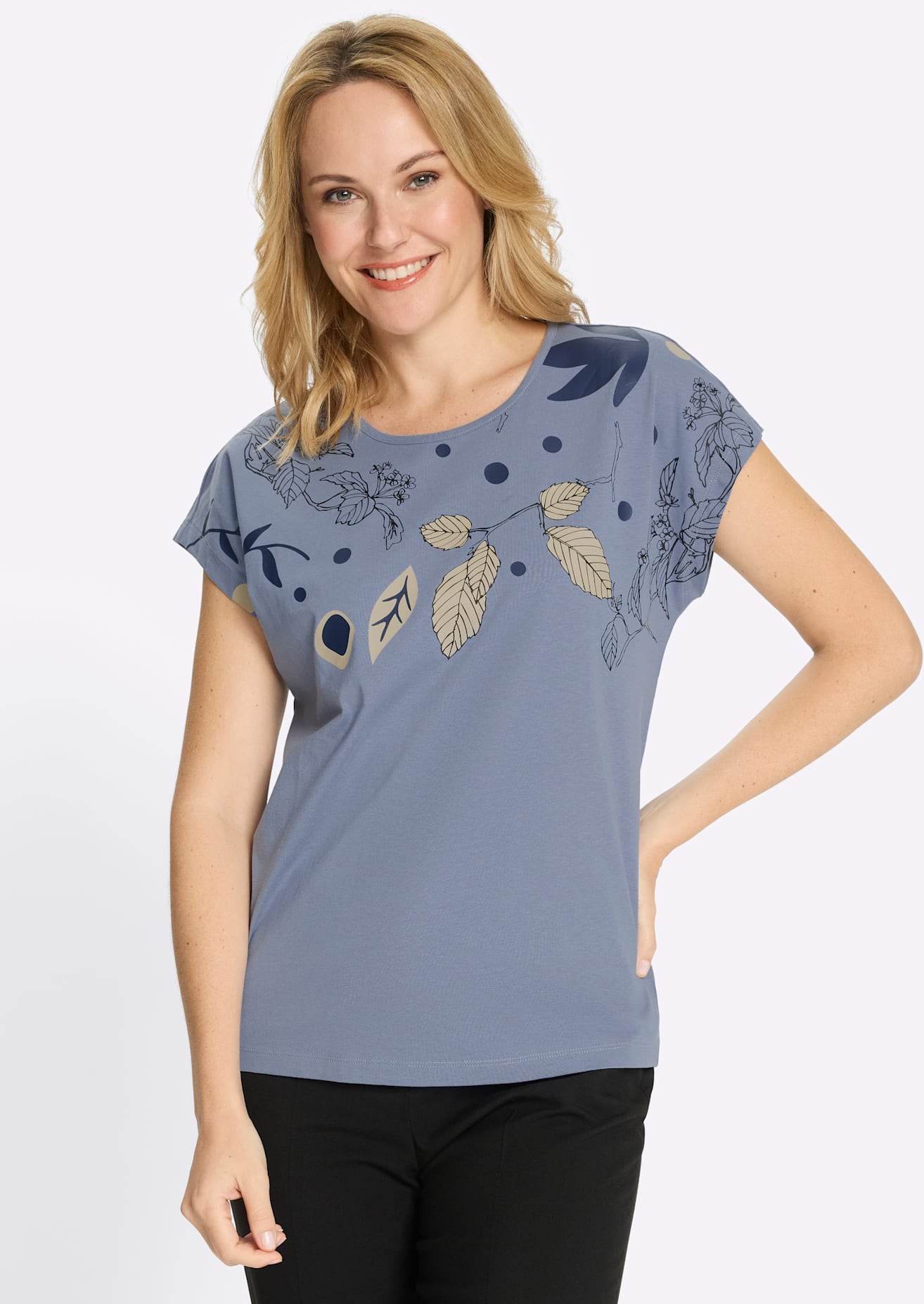 Classic Basics Rundhalsshirt "Rundhals-Shirt" 1 tlg. günstig online kaufen