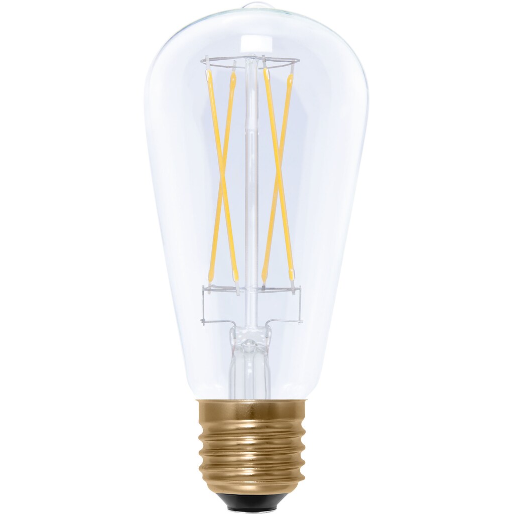 SEGULA LED-Leuchtmittel »LED Rustika Long Style klar«, E27, Warmweiß