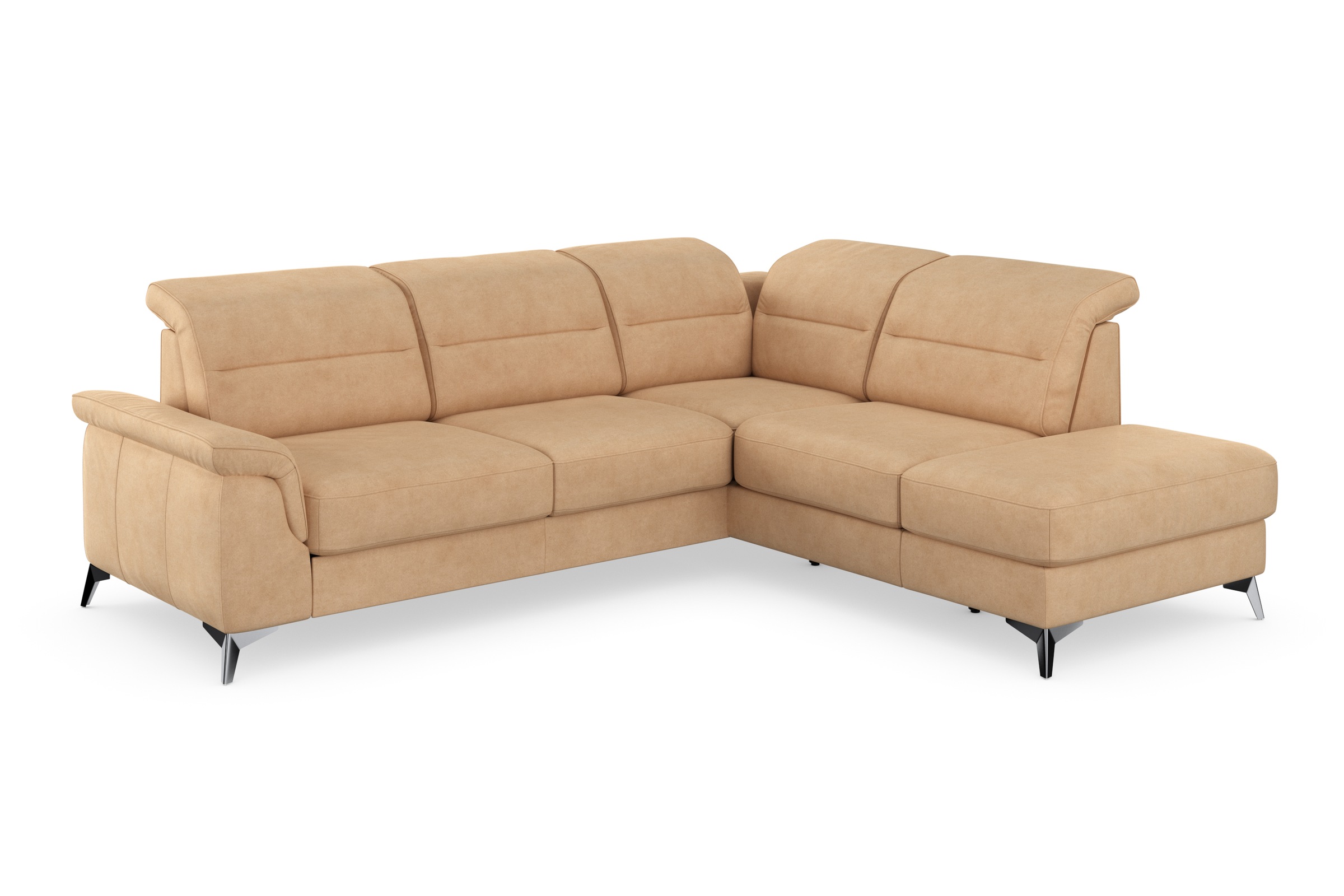 Thumbnail - sit&more Ecksofa "Sinatra L-Form", mit Ottomane, optional mit Kopfteilverstellung und Armteilfunktion