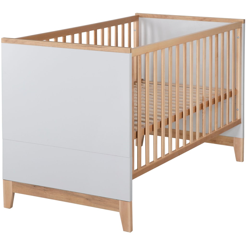 roba® Babyzimmer-Komplettset »Caro«, (Set, 3 St., Kinderbett, Schrank, Wickelkommode), mit Kinderbett, Schrank und Wickelkommode