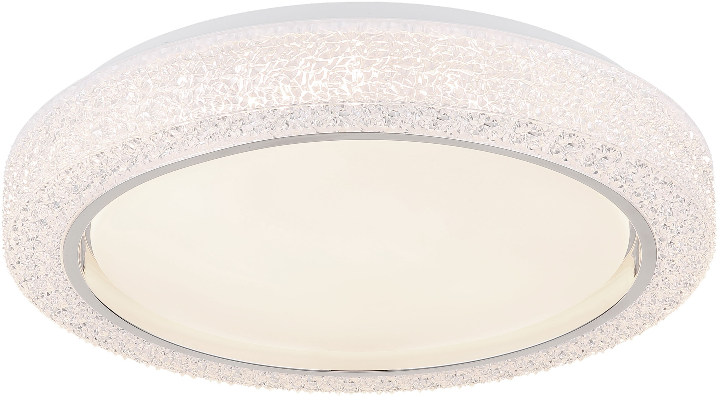 GLOBO LIGHTING LED Deckenleuchte »LIAMI«, Leuchtmittel LED-Modul | LED fest integriert, Deckenlampe/rund/Wohnzimmer/Schlafzimmer/elegant