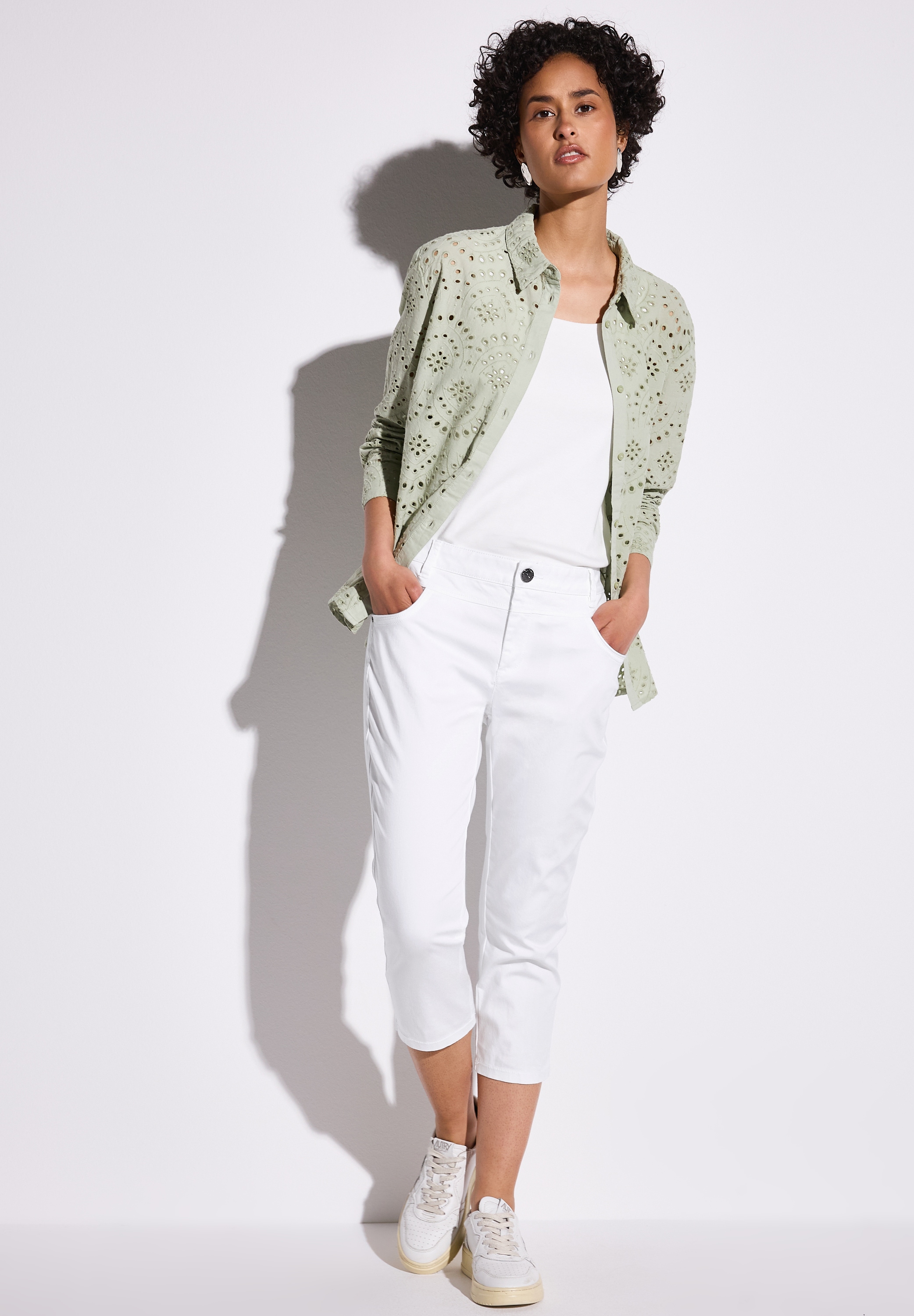 STREET ONE 3/4-Hose, Middle Waist