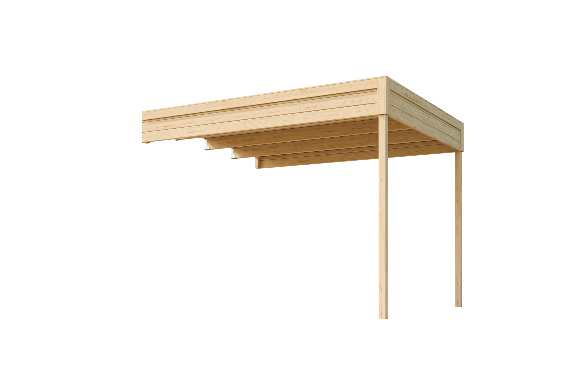 Nordic Holz "FELIX FYNN 2 ANBAU" Flachdach