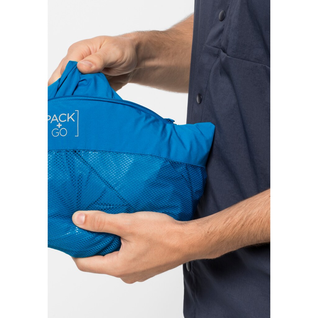 Jack Wolfskin Outdoorjacke »PACK & GO SHELL M«, mit Kapuze
