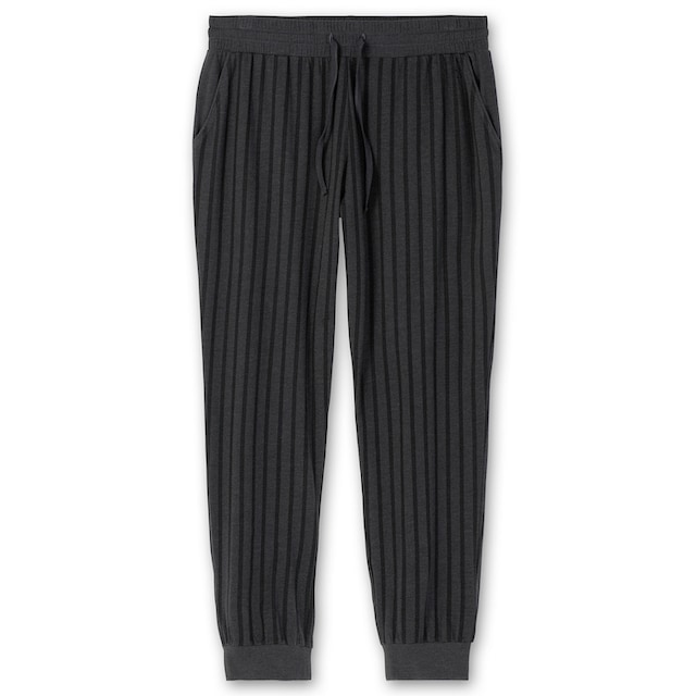 Sheego Pyjamahose »Große Größen«, aus elastischem Baumwollmix | BAUR