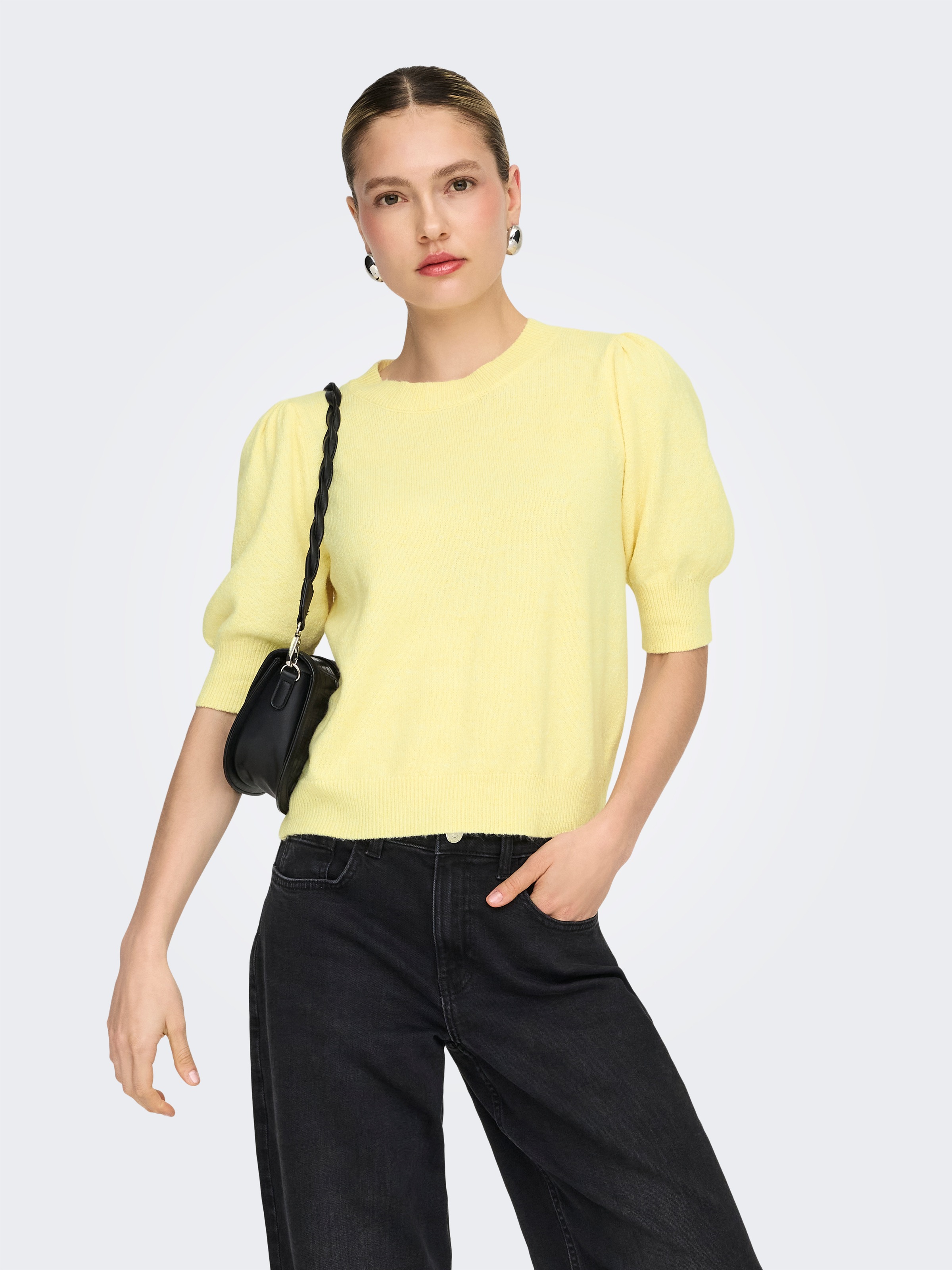 ONLY Strickpullover "ONLRICA LIFE 2/4 PULLOVER KNT NOOS" günstig online kaufen