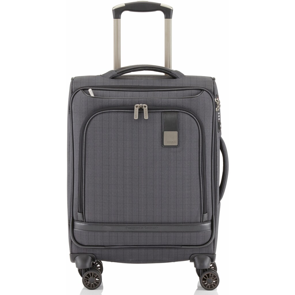 TITAN® Weichgepäck-Trolley »CEO, 55 cm«, 4 Rollen