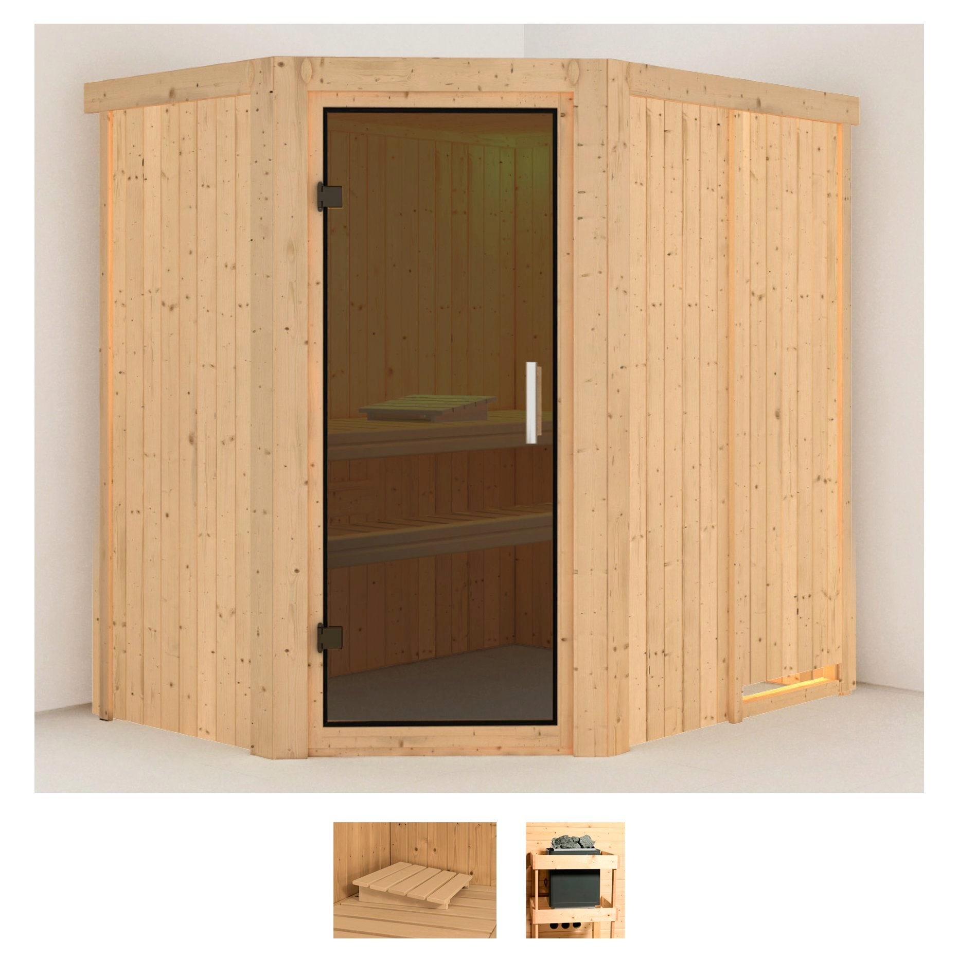 Karibu "Swantje" Set, ohne Ofen