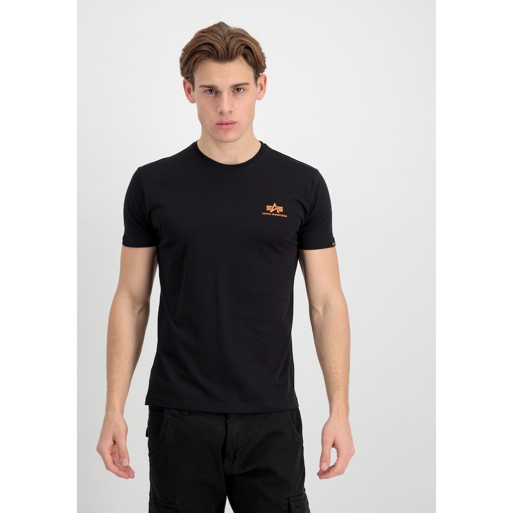 Alpha Industries T-Shirt »ALPHA INDUSTRIES Men - T-Shirts Backprint T Reflective Print«