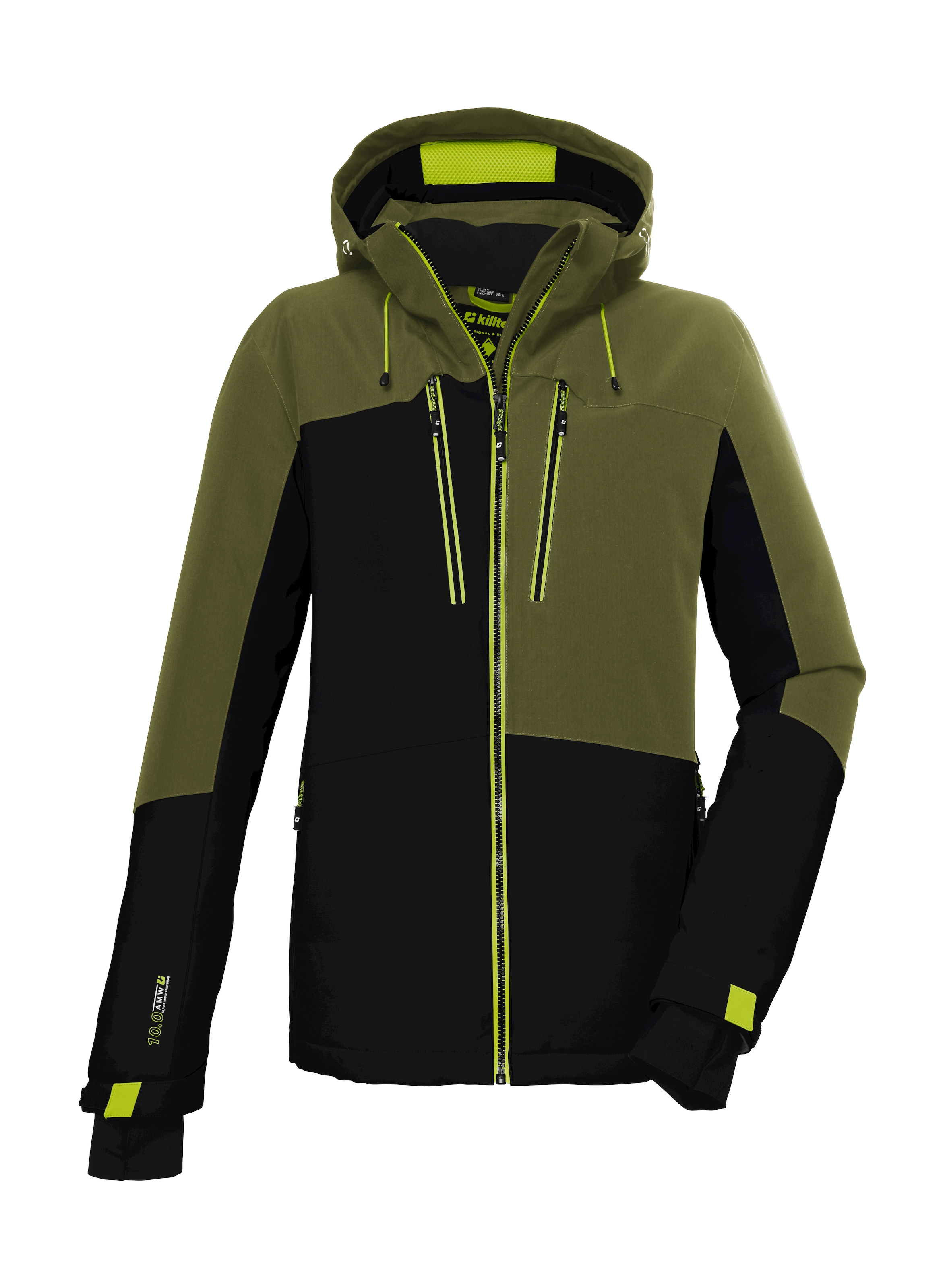 Killtec Skijacke "KSW 69 MN SKI JCKT", Wasserdichte Funktionsjacke mit abne günstig online kaufen