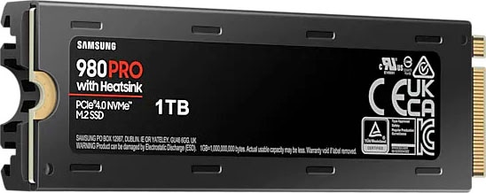 Samsung interne SSD »980 Heatsink«, Anschluss PRO 5 kompatibel | Playstation M.2 PCIe 4.0, BAUR