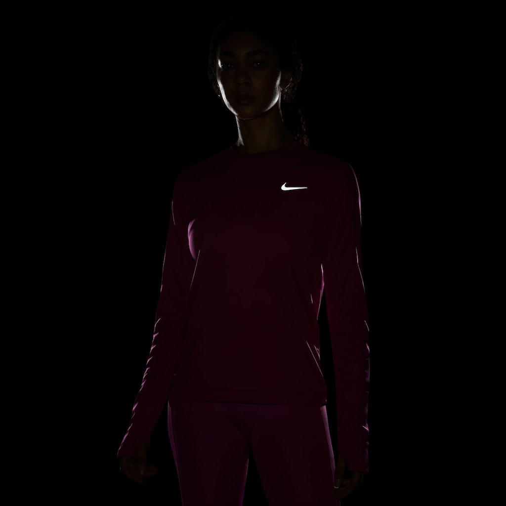 Nike Laufshirt »DRI-FIT WOMEN'S CREW-NECK RUNNING TOP«