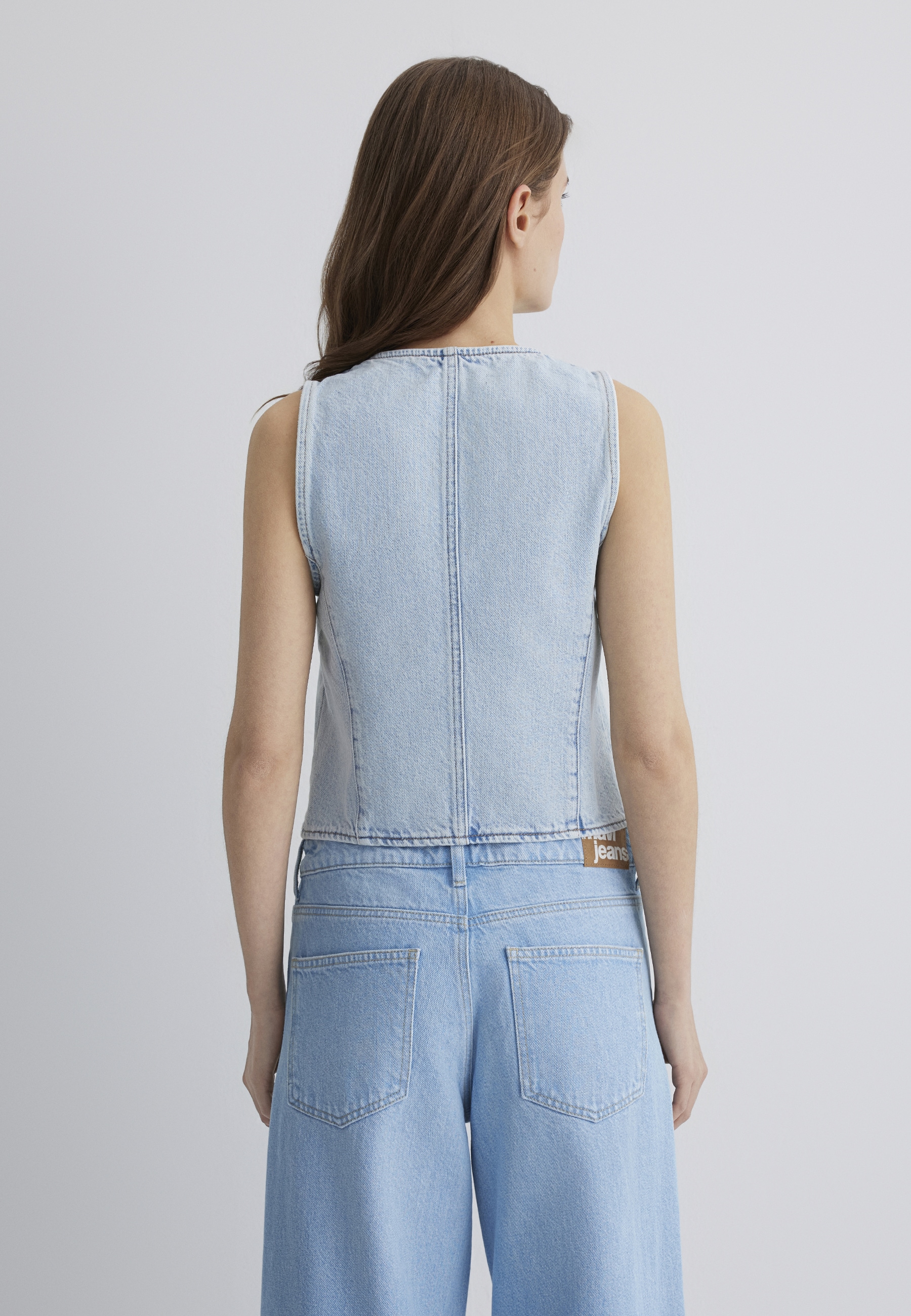 Mavi Jeansjacke »VELA« ohne Kapuze Jeans Vest
