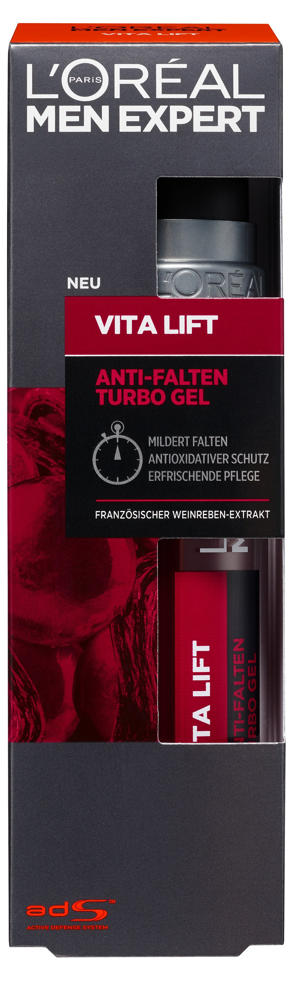 L\'ORÉAL PARIS MEN EXPERT Anti-Aging-Creme »Vita Lift Turbo Gel«,  hochdosierte Anti-Aging Wirkung gegen Falten & Augenringe bestellen | BAUR