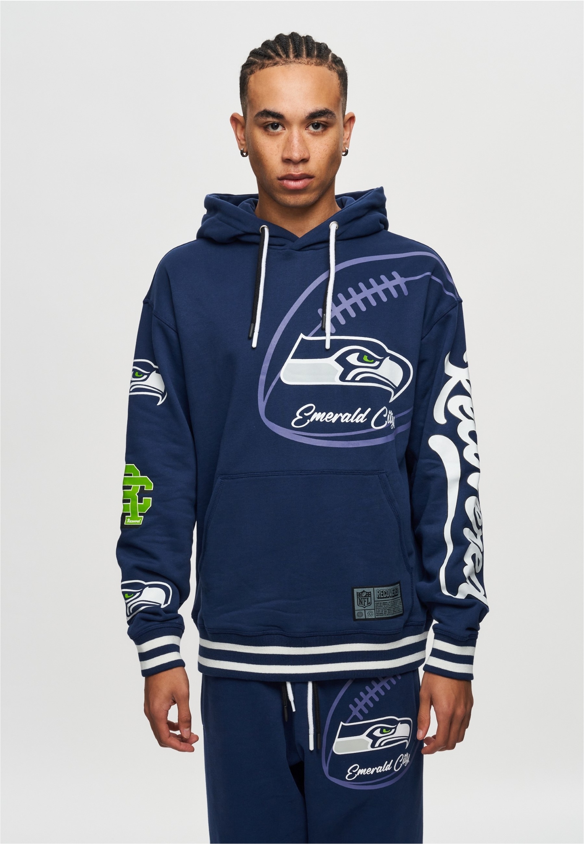 Recovered Kapuzensweatshirt "NFL Seahawks Emerald City", für alle Seattle S günstig online kaufen