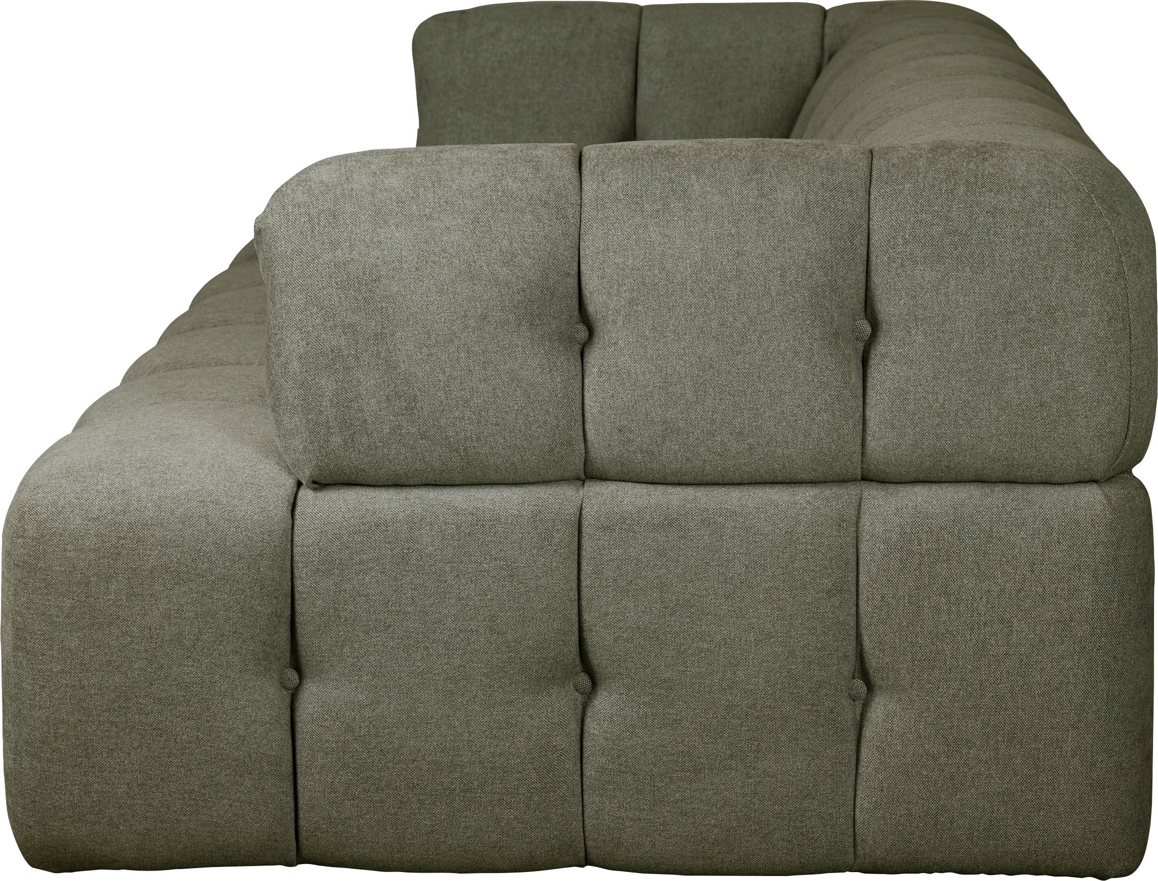 INOSIGN 2-Sitzer »APERIRE B/T/H: 180/100/77 cm«, aufwändige, moderne Steppung mit tiefem Einzug, auch hinten