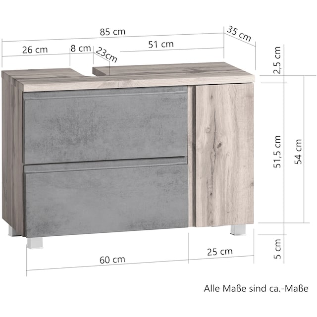 »Sölden« Waschbeckenunterschrank MÖBEL kaufen HELD | BAUR