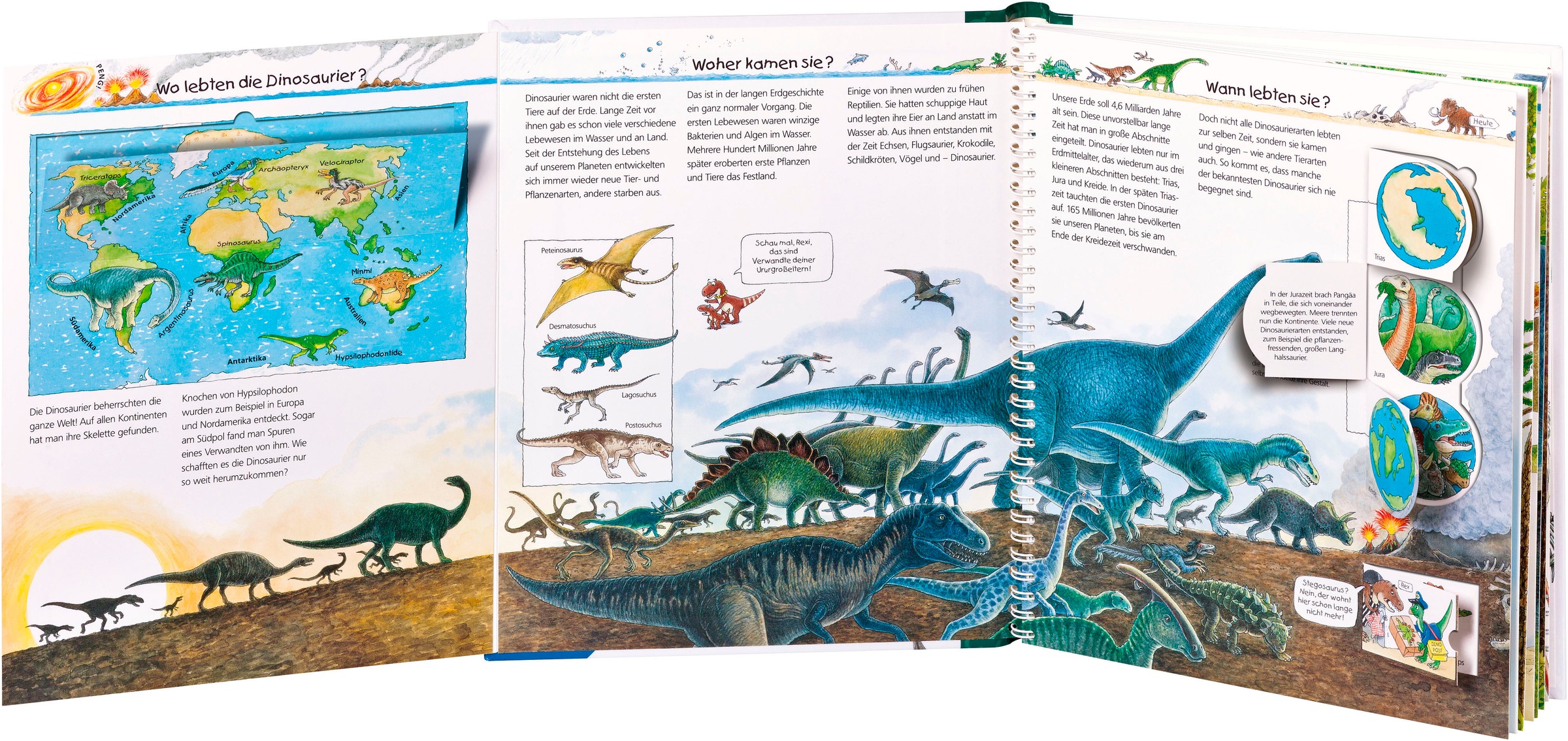 Thumbnail - Ravensburger Kinderbuch "Wieso? Weshalb? Warum?, Band 55 Wir erforschen die Dinosaurier"
